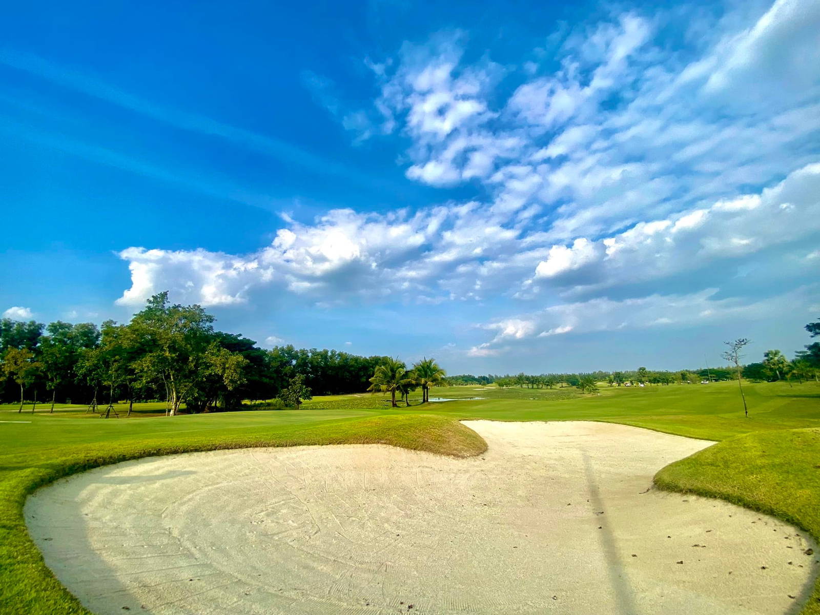 Fairway Bunker, Hariphunchai Golf Club, Chiang Mai, Thailand