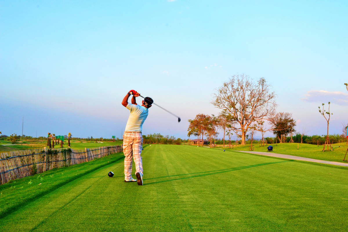 Tee Box, Hariphunchai Golf Club, Chiang Mai, Thailand