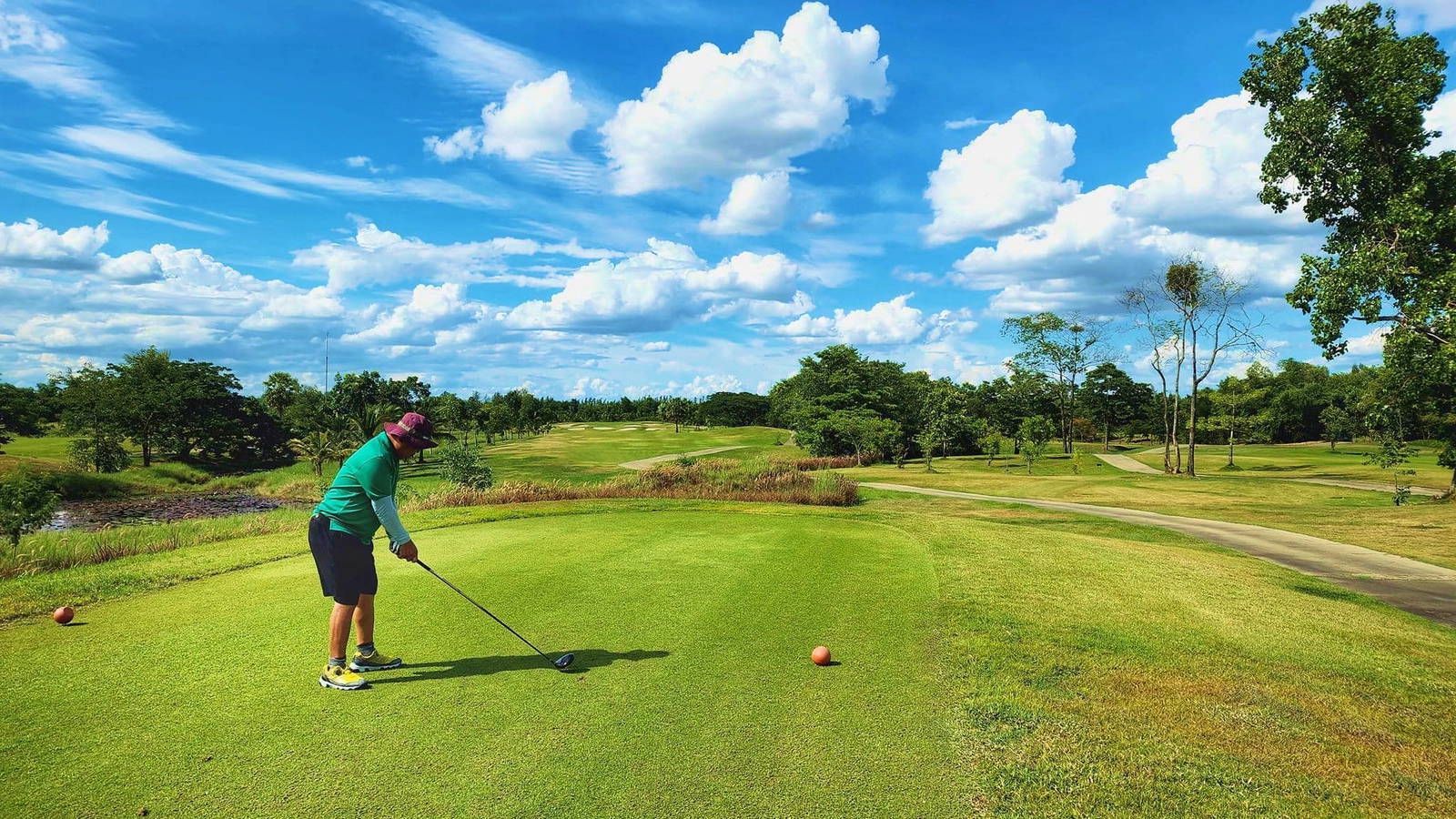 Tee Box, Hariphunchai Golf Club, Chiang Mai, Thailand