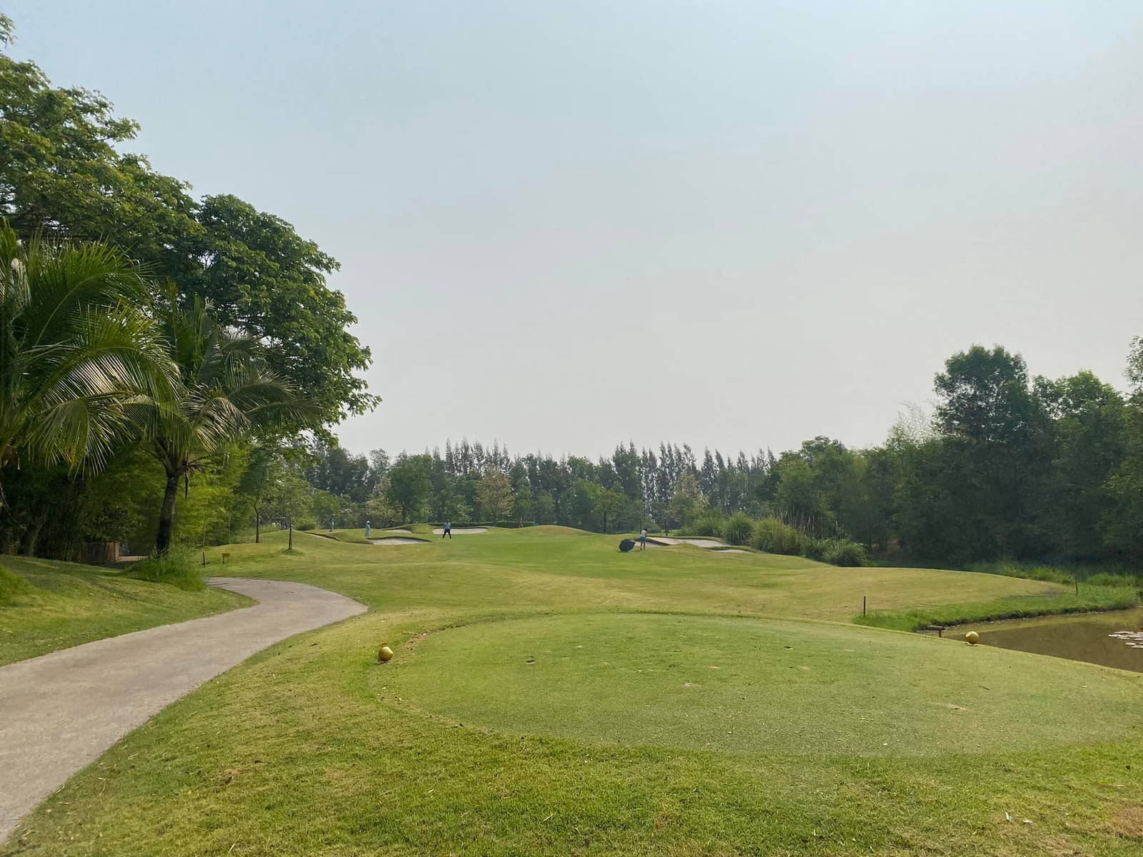 Tee Box, Hariphunchai Golf Club, Chiang Mai, Thailand