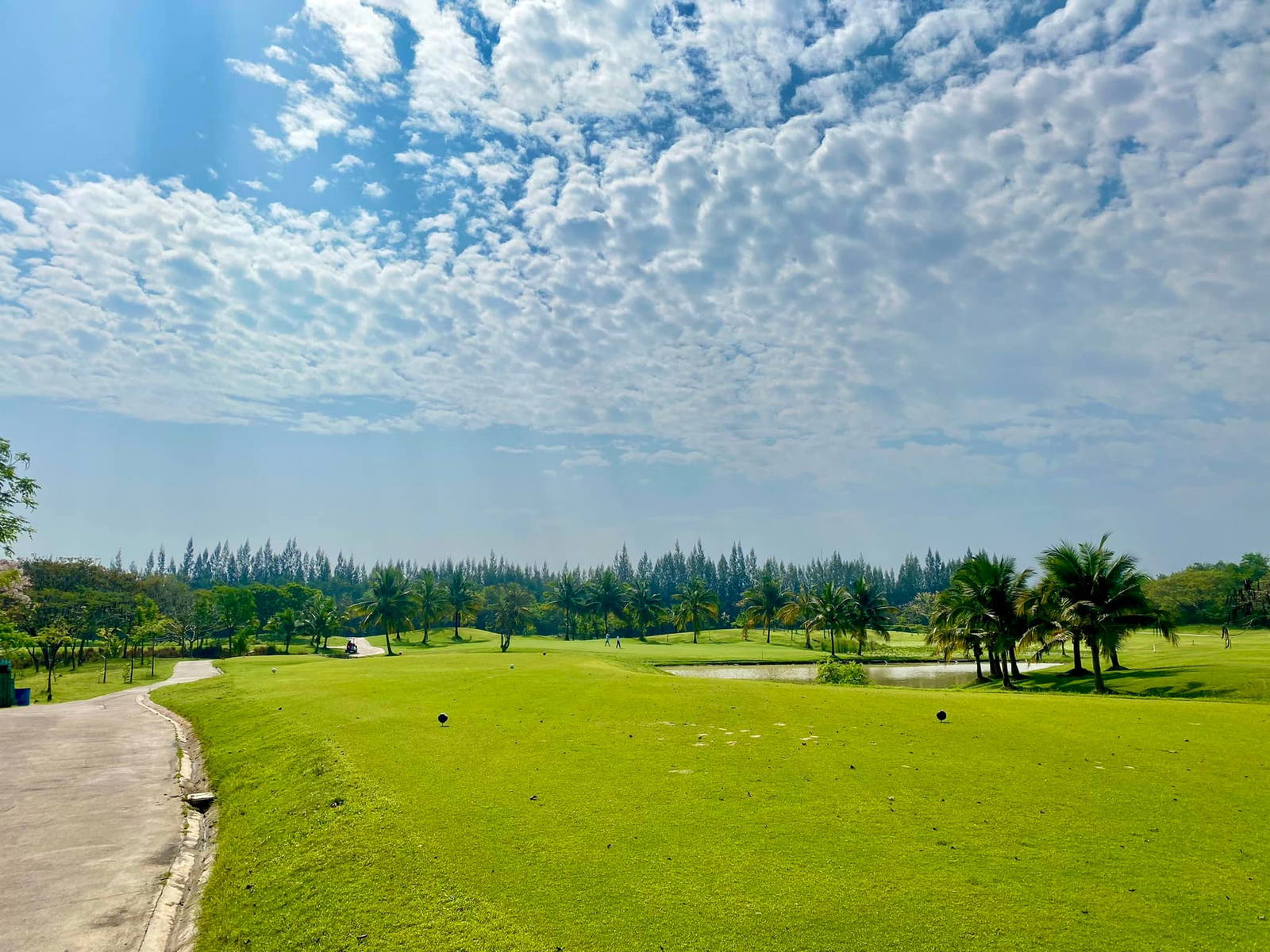 Tee Box, Hariphunchai Golf Club, Chiang Mai, Thailand