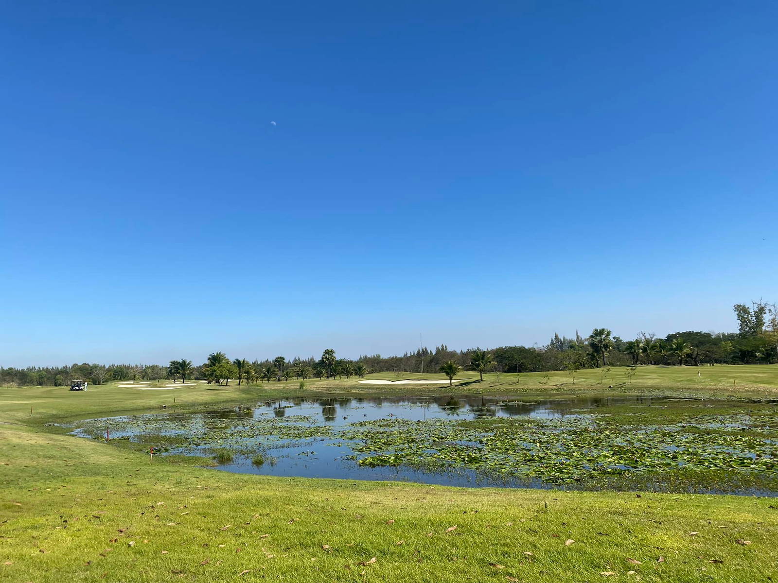 Water Hazard, Hariphunchai Golf Club, Chiang Mai, Thailand
