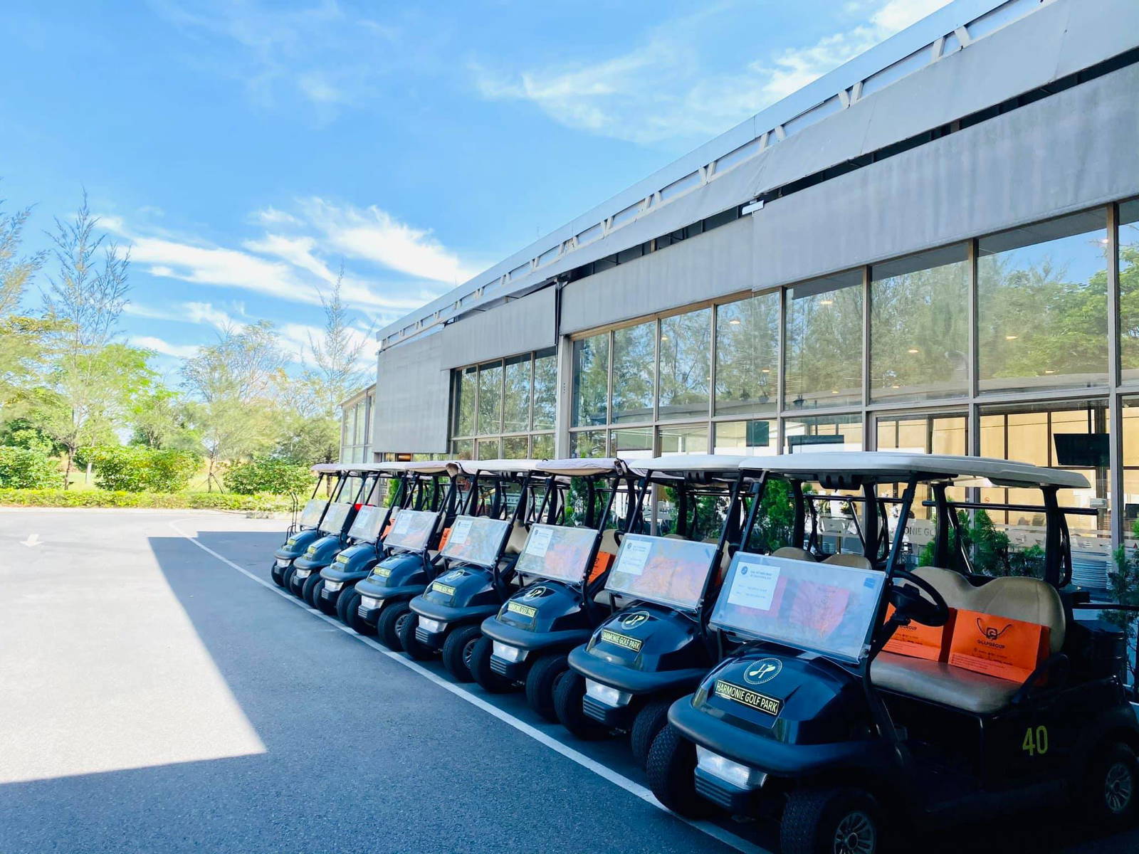 Cart, Harmonie Golf Park, Ho Chi Minh, Vietnam