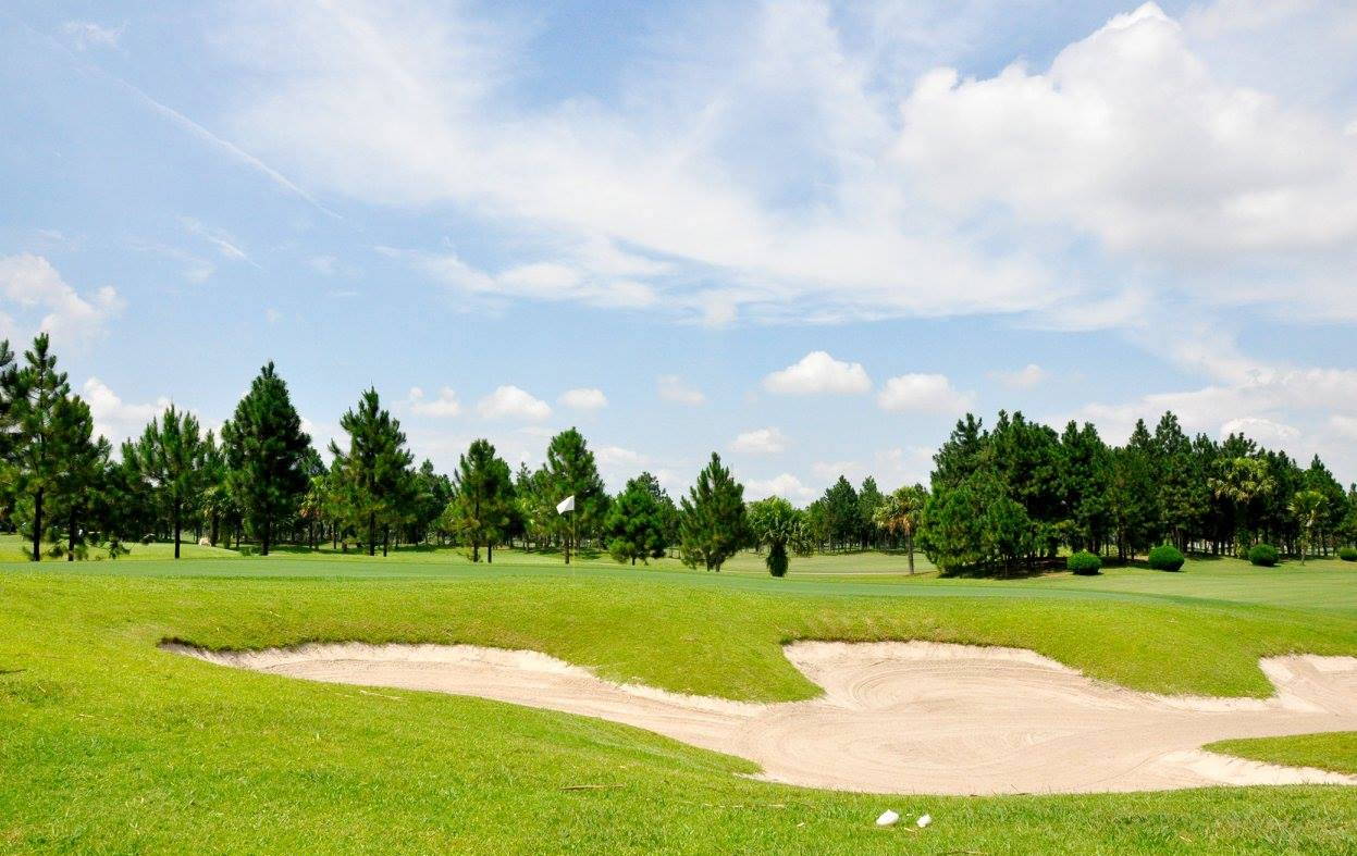 Green, Bunker, Heron Lake Golf Course, Hanoi, Vietnam
