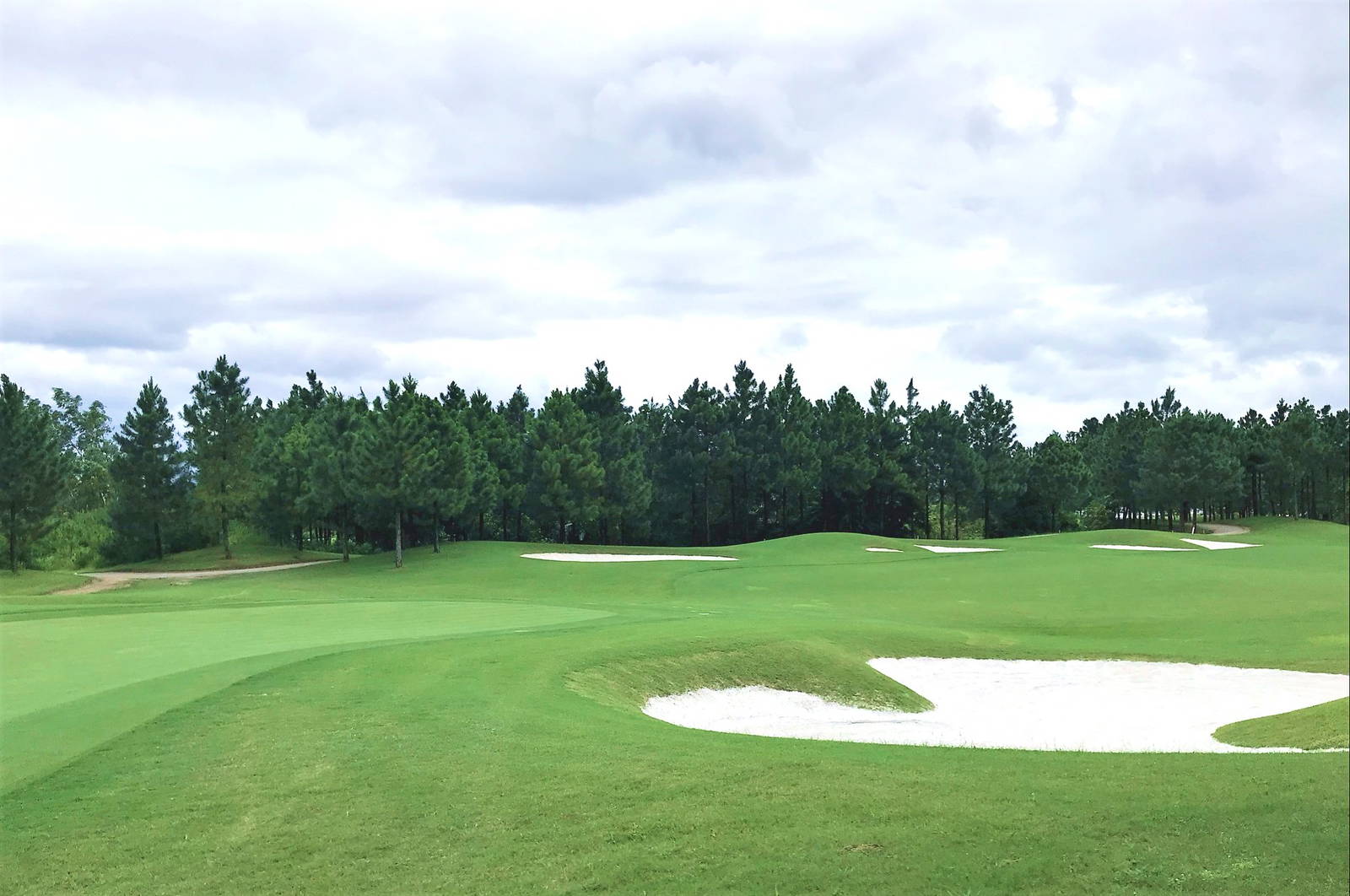 Greenside Bunker, Heron Lake Golf Course, Hanoi, Vietnam