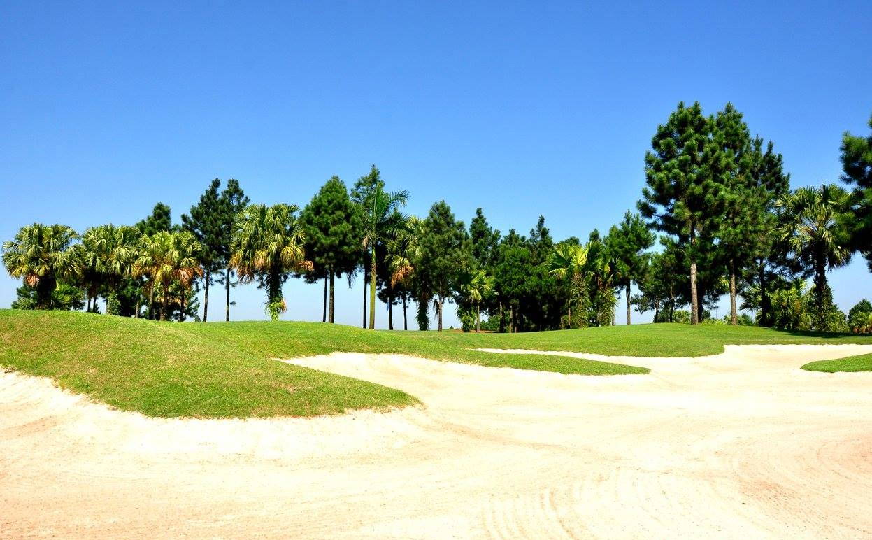 Greenside Bunker, Heron Lake Golf Course, Hanoi, Vietnam