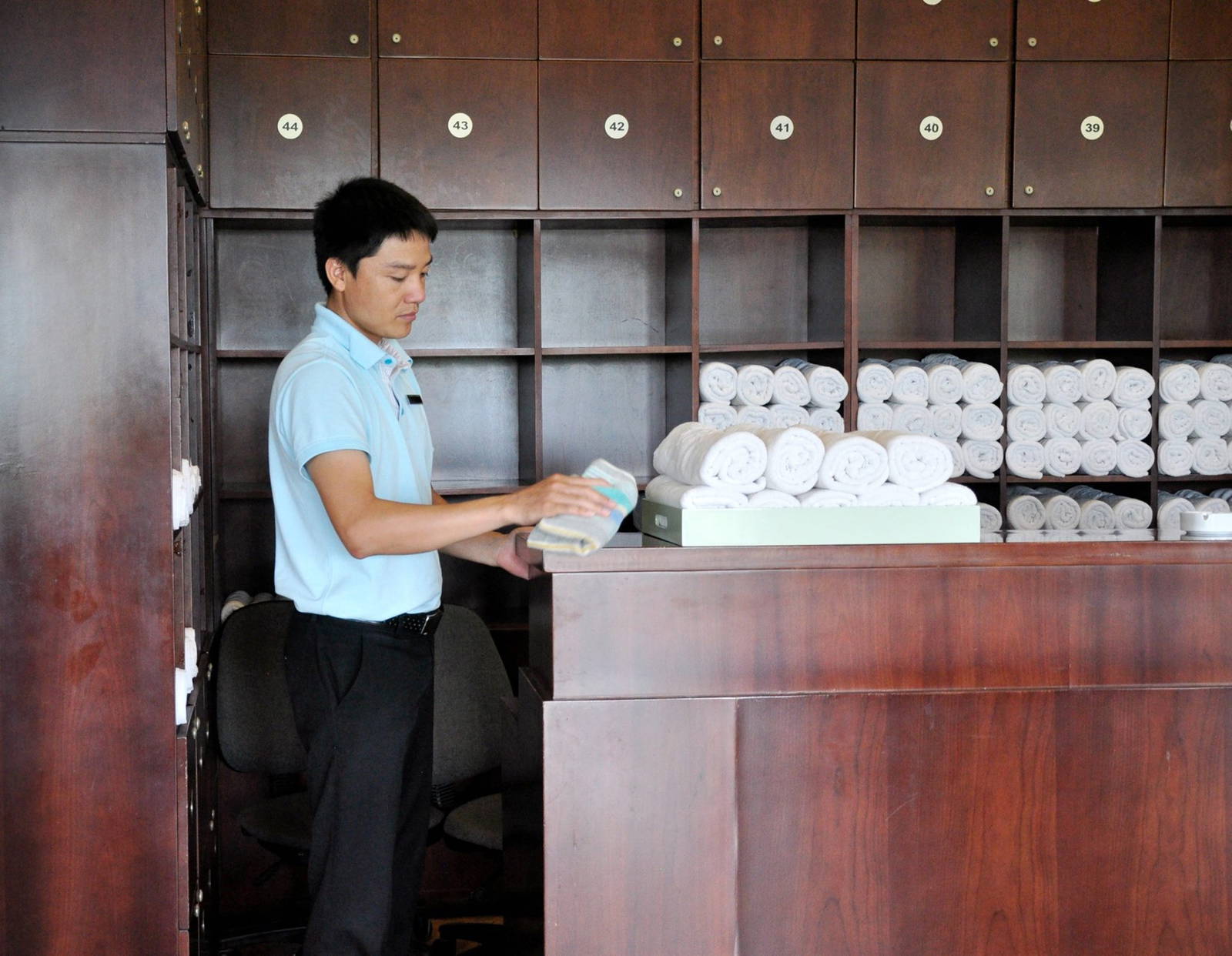 Locker Room, Heron Lake Golf Course, Hanoi, Vietnam