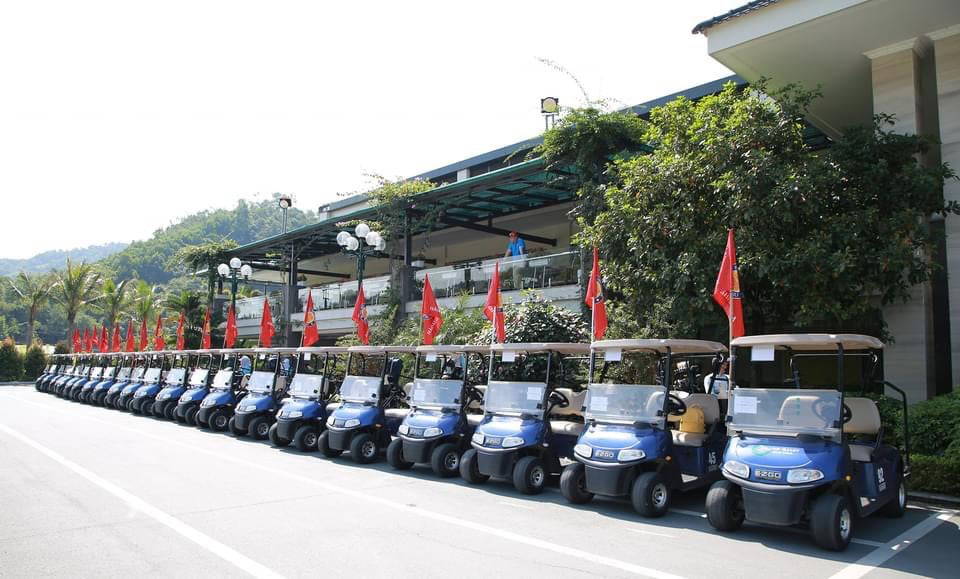 Cart, Hilltop Valley Golf Club, Hanoi, Vietnam