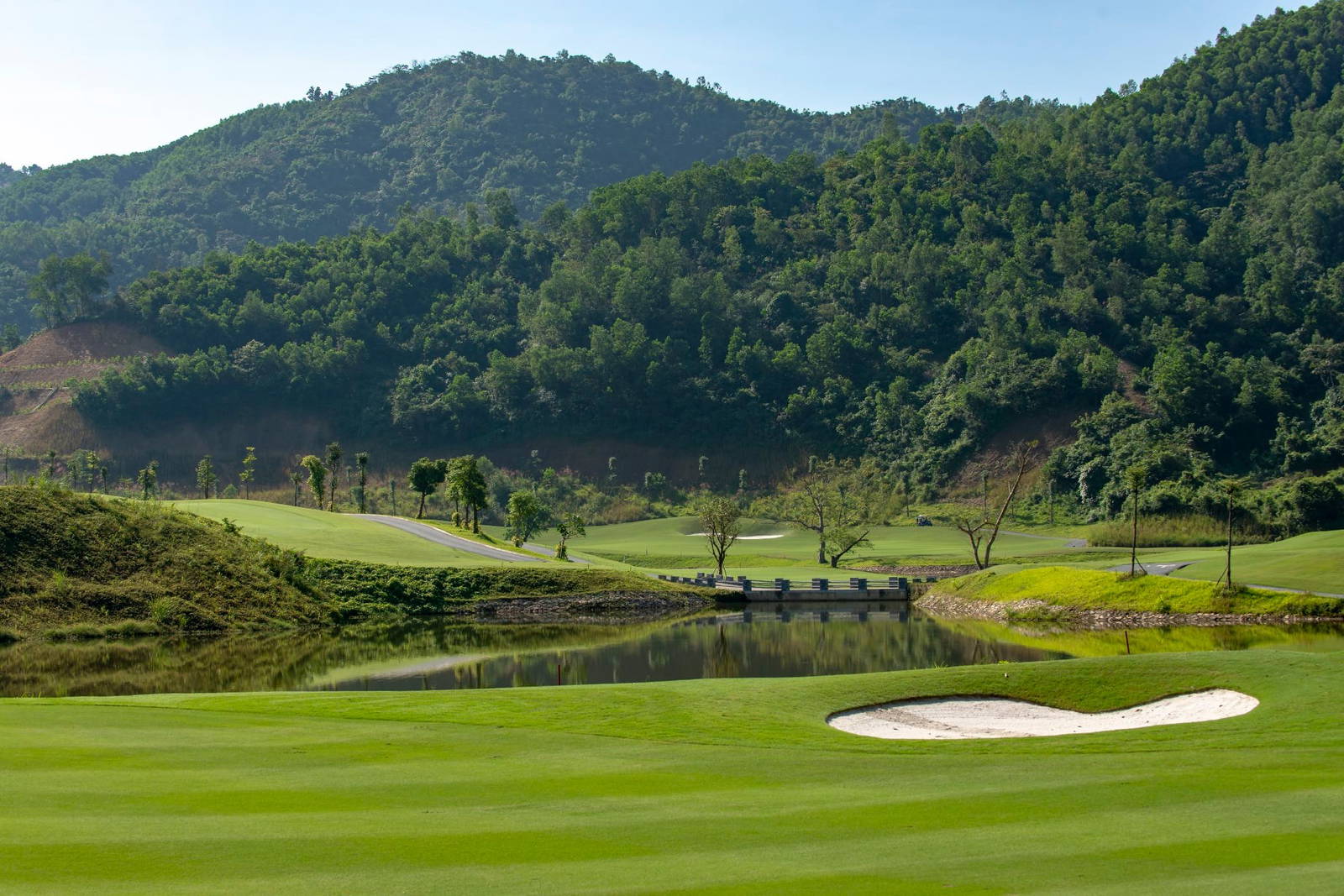 Fairway Bunker, Hilltop Valley Golf Club, Hanoi, Vietnam