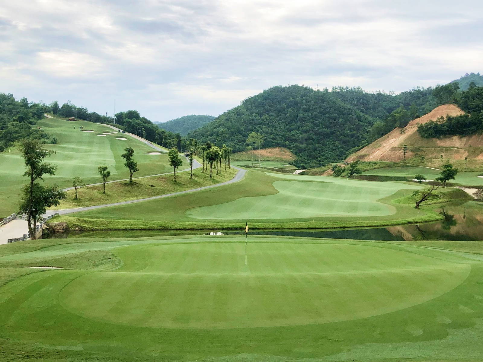 Green, Fairway, Hilltop Valley Golf Club, Hanoi, Vietnam
