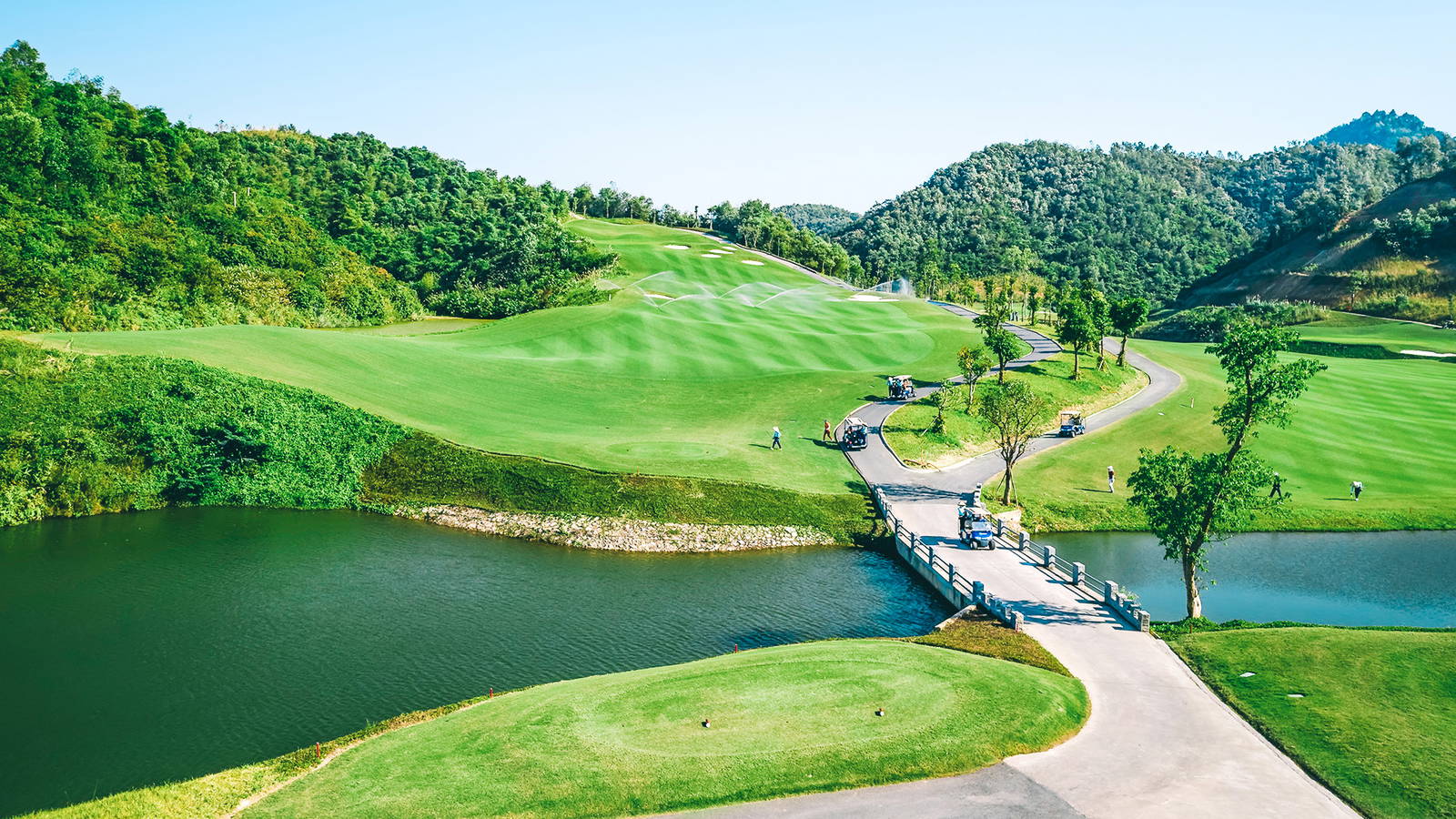 Hole 10, Hilltop Valley Golf Club, Hanoi, Vietnam