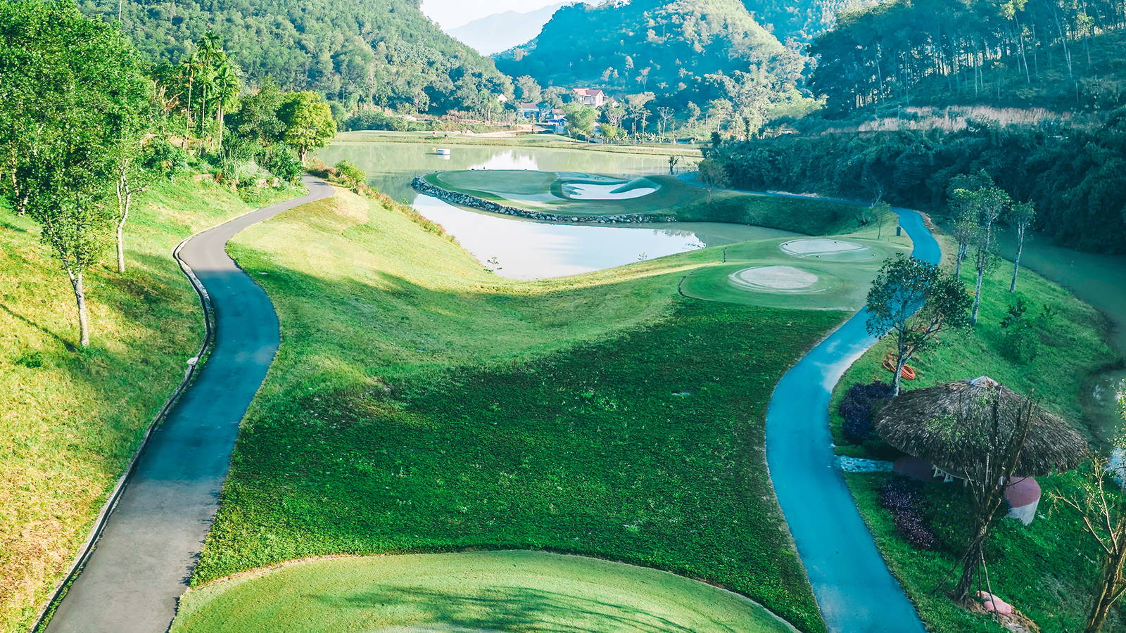 Hole 5, Hilltop Valley Golf Club, Hanoi, Vietnam