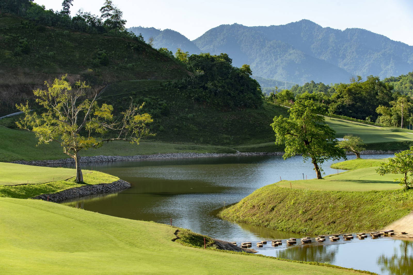 Water Hazard, Hilltop Valley Golf Club, Hanoi, Vietnam