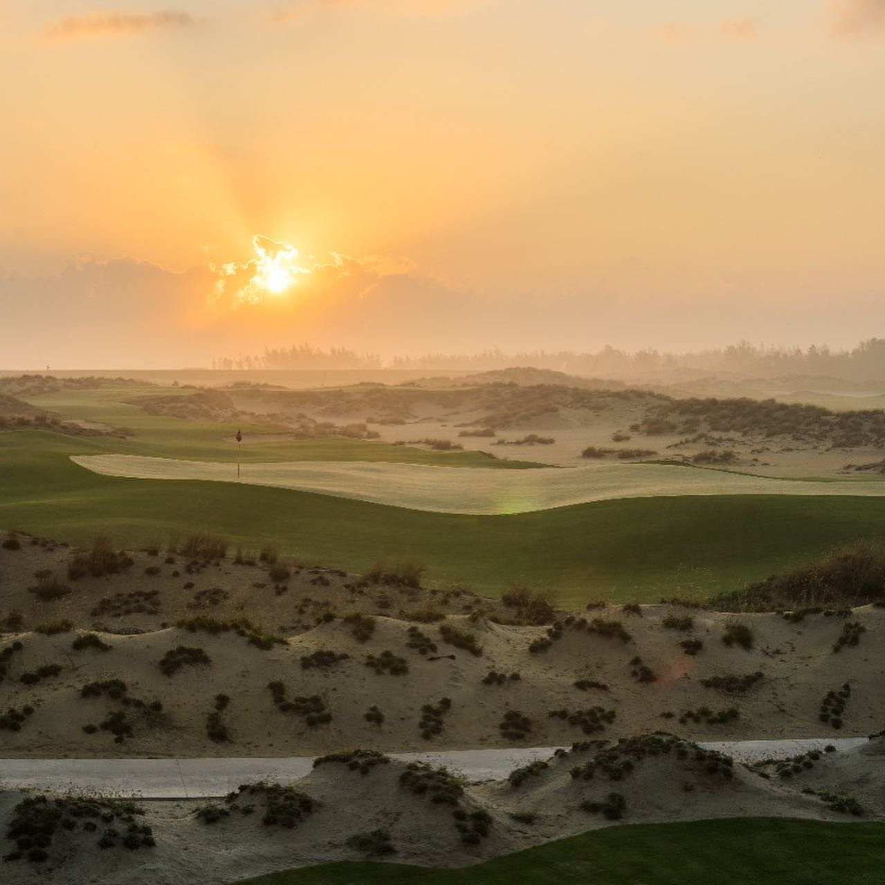 Green, Hoiana Shores Golf Club, Da Nang / Hoi An, Vietnam