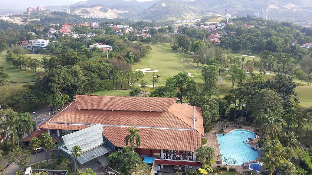 Aerial View, Clubhouse, Impian Golf & Country Club, Kuala Lumpur, Malaysia