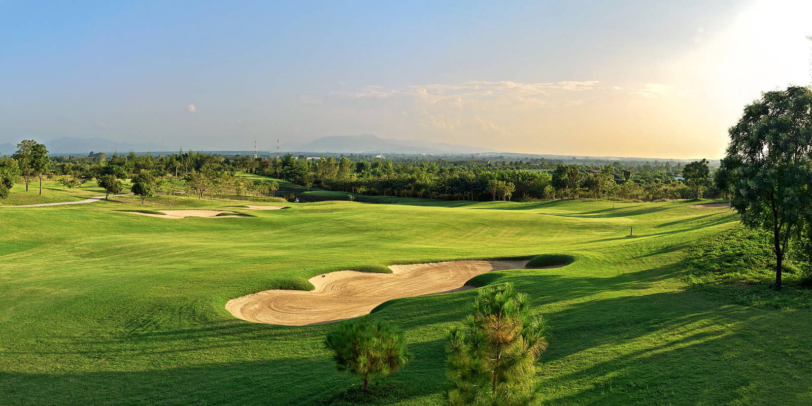 Fairway, Bunker, Chiangmai Inthanon Golf & Natural Resort, Chiang Mai, Thailand