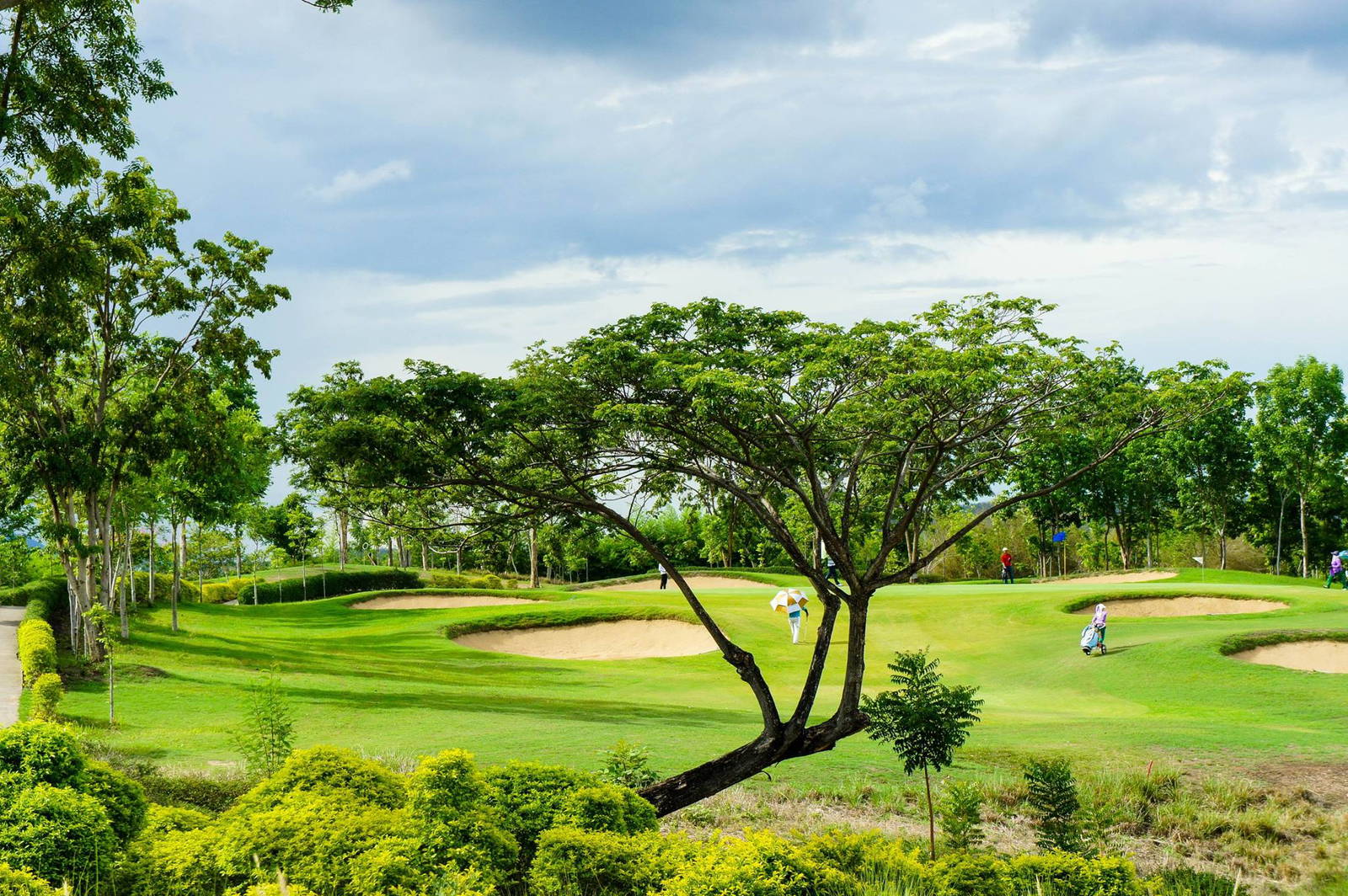 Greenside Bunker, Chiangmai Inthanon Golf & Natural Resort, Chiang Mai, Thailand