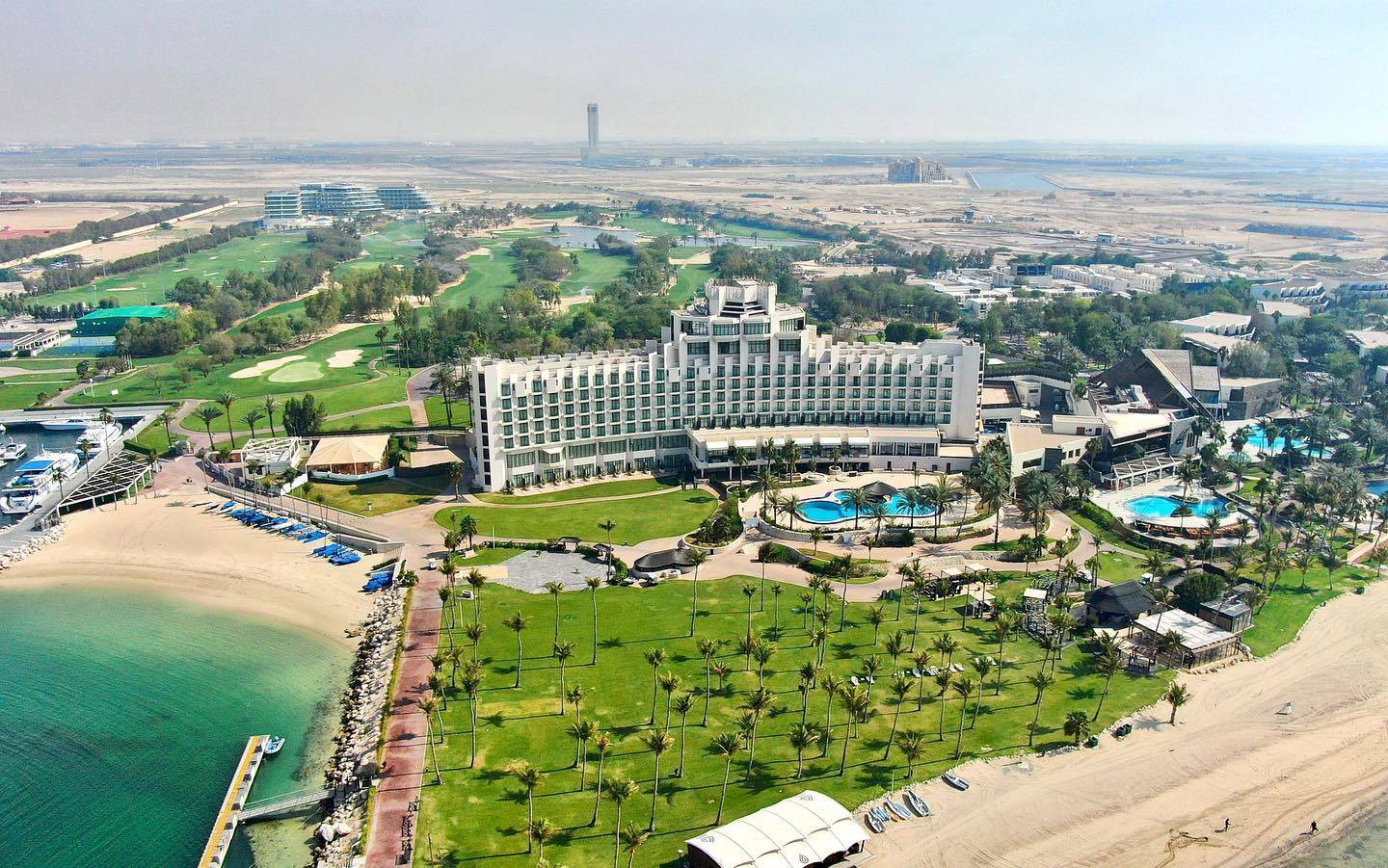 Aerial View, Clubhouse, JA The Resort Golf Course, Dubai, United Arab Emirates