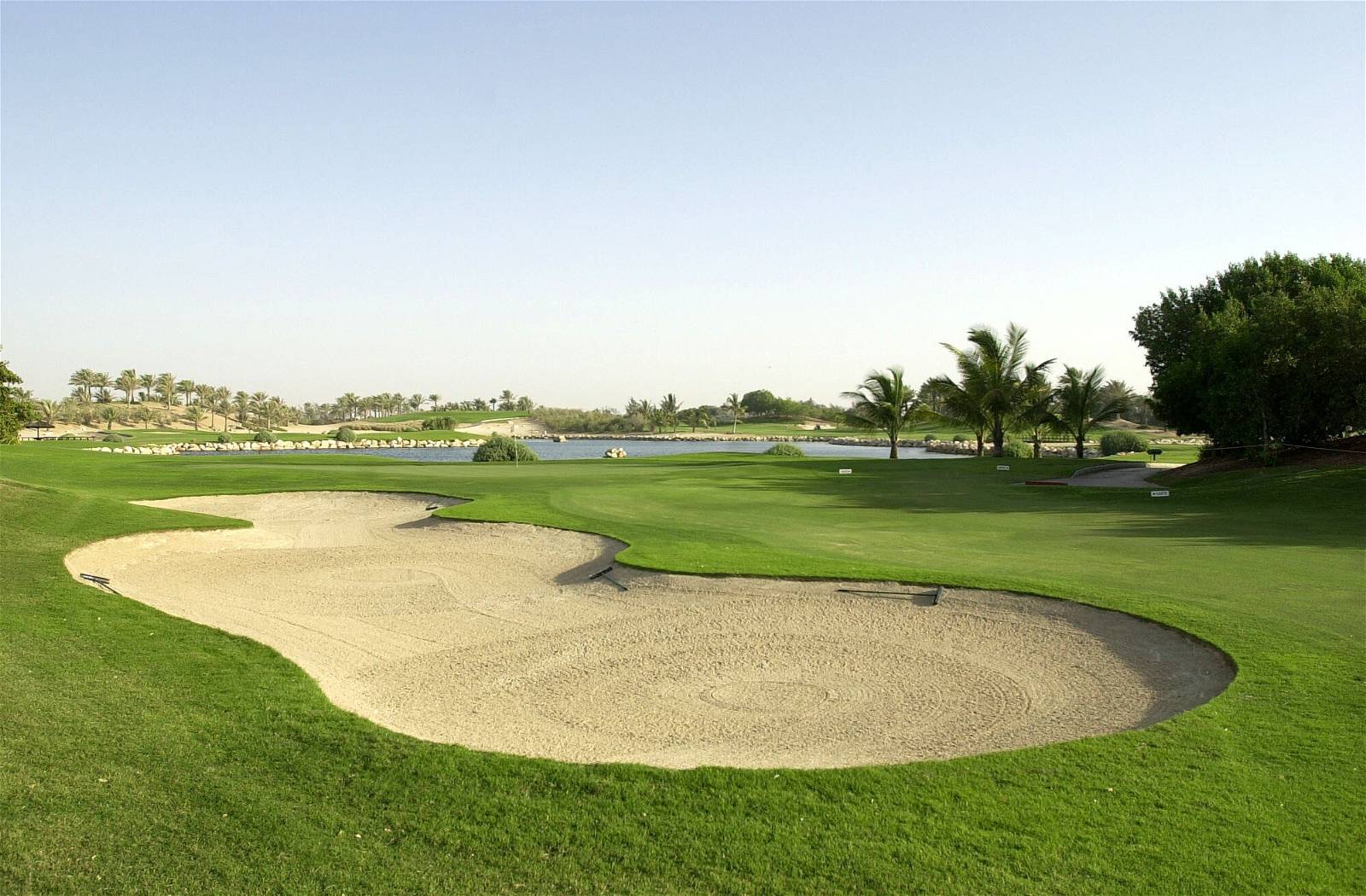 Green, Bunker, JA The Resort Golf Course, Dubai, United Arab Emirates