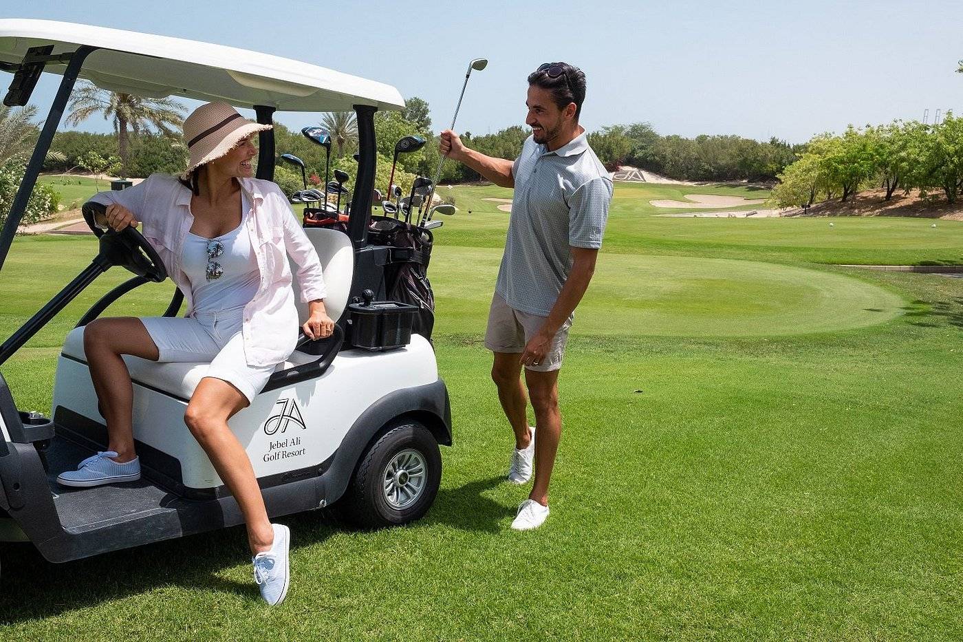 Cart, JA The Resort Golf Course, Dubai, United Arab Emirates