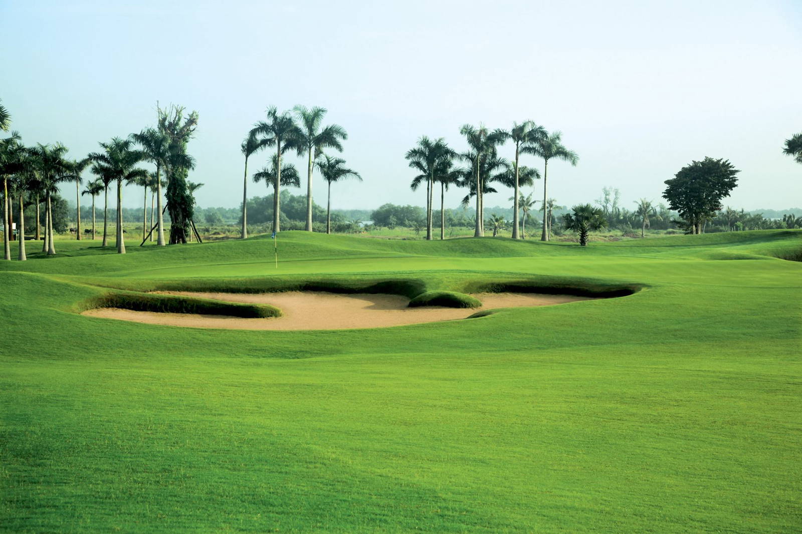 Approach, Bunker, Taekwang Jeongsan Country Club, Ho Chi Minh, Vietnam