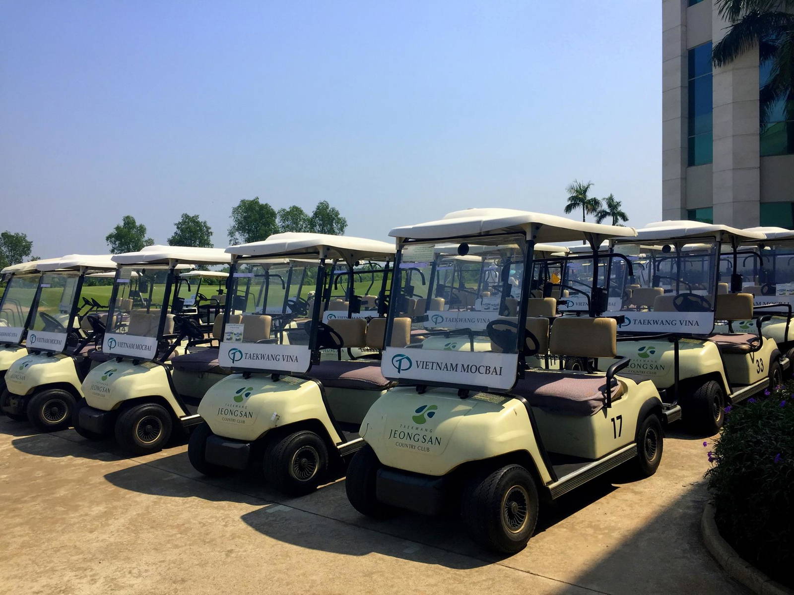 Cart, Taekwang Jeongsan Country Club, Ho Chi Minh, Vietnam