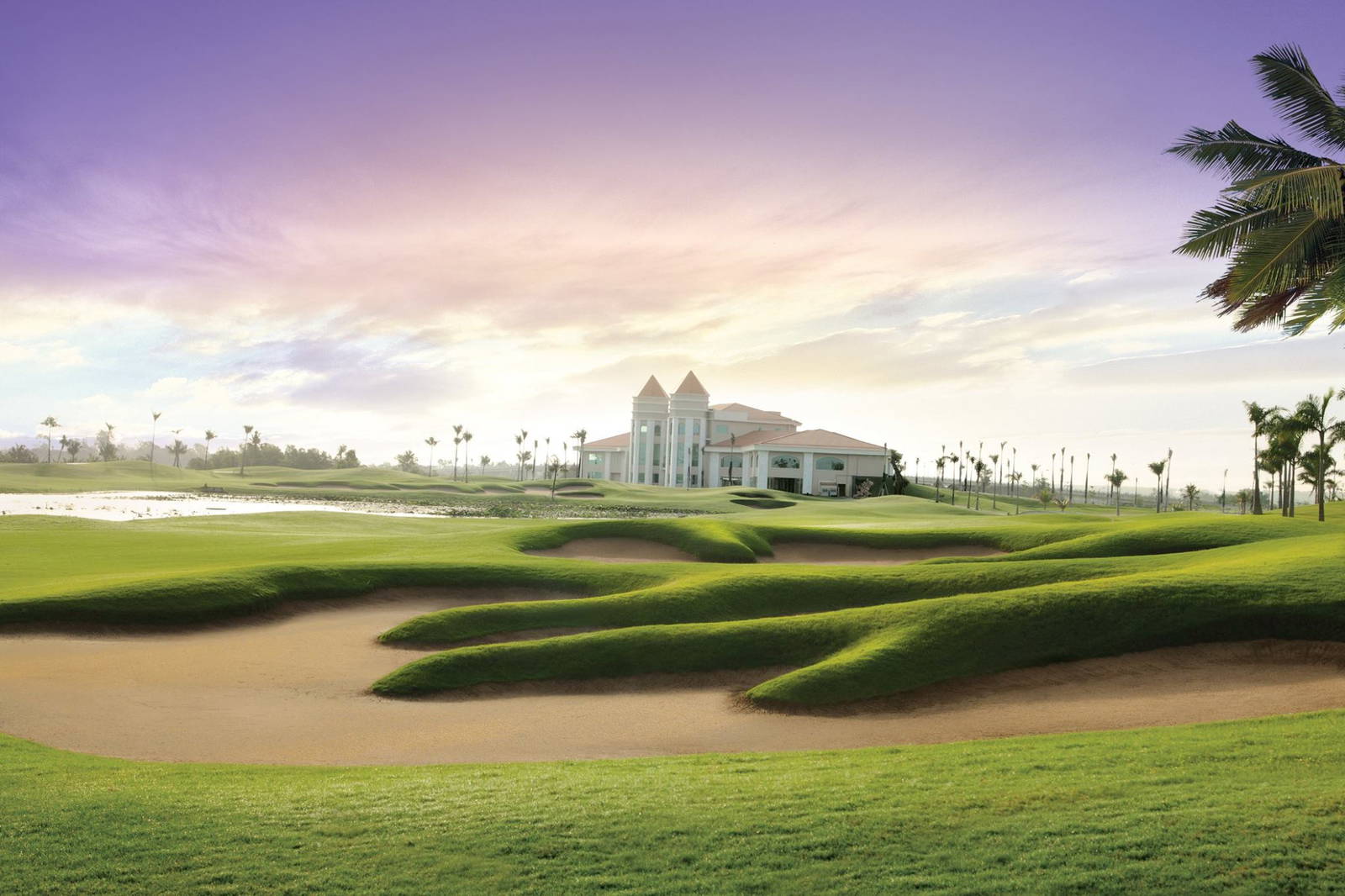 Fairway Bunker, Taekwang Jeongsan Country Club, Ho Chi Minh, Vietnam