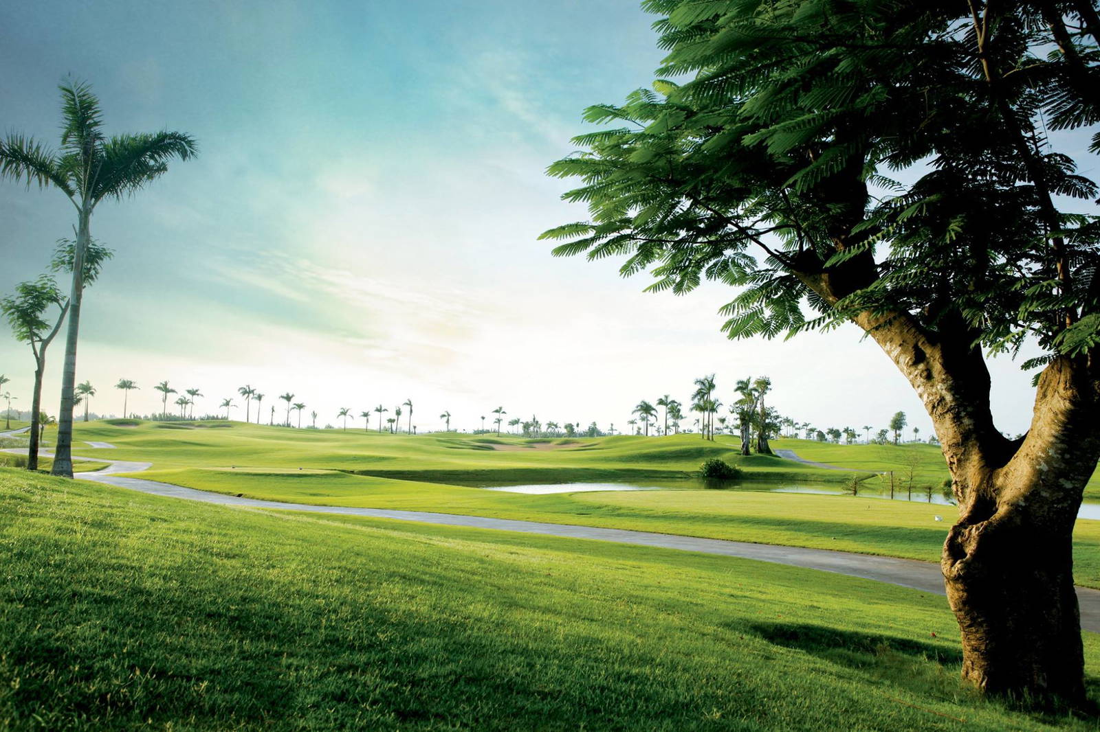 Tee Box, Taekwang Jeongsan Country Club, Ho Chi Minh, Vietnam