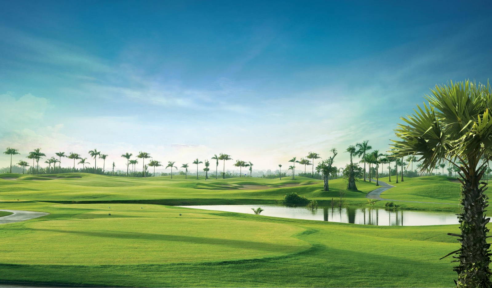 Tee Box, Taekwang Jeongsan Country Club, Ho Chi Minh, Vietnam