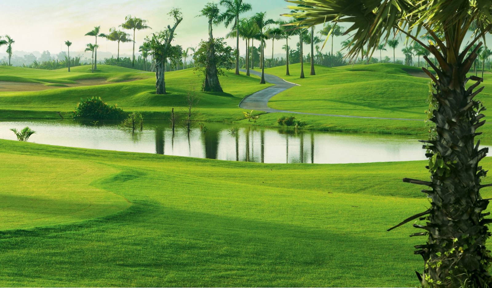 Water Hazard, Taekwang Jeongsan Country Club, Ho Chi Minh, Vietnam