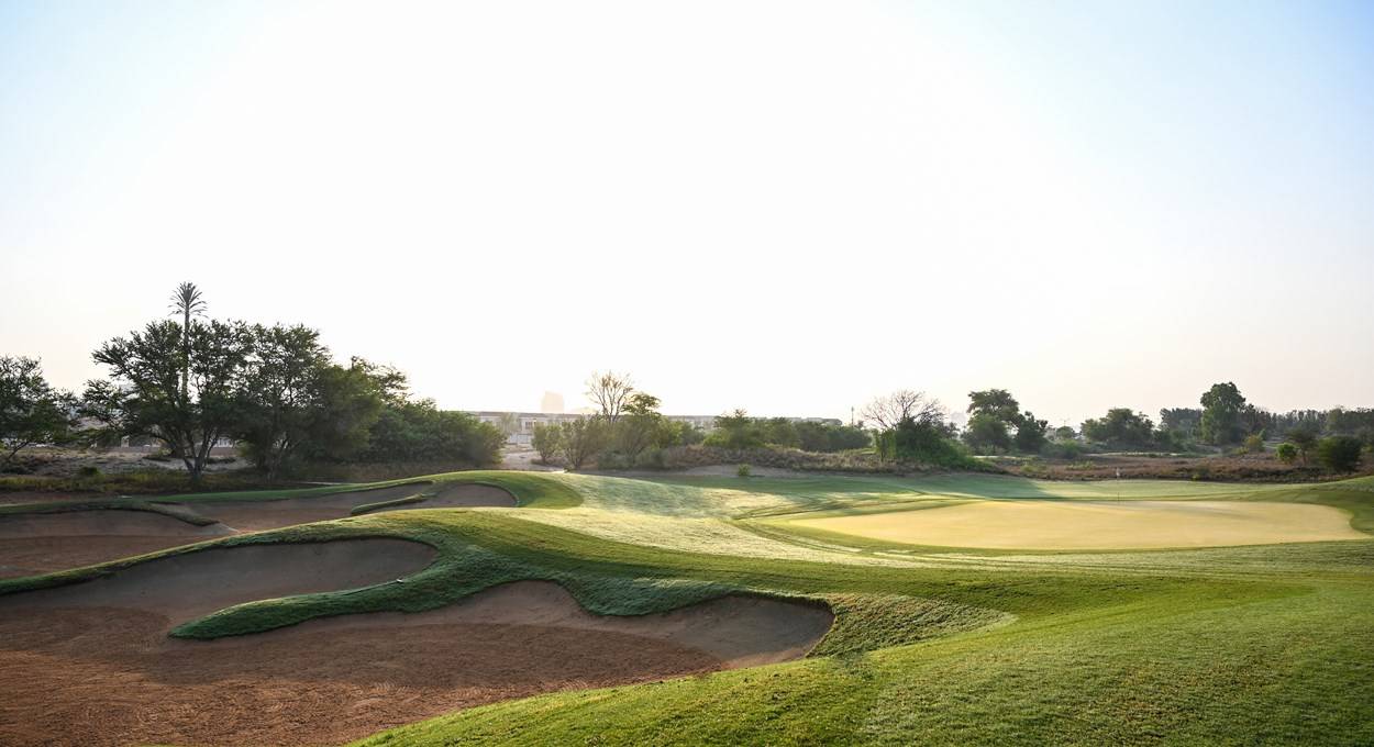 Green, Bunker, Jumeirah Golf Estates (Fire Course), Dubai, United Arab Emirates
