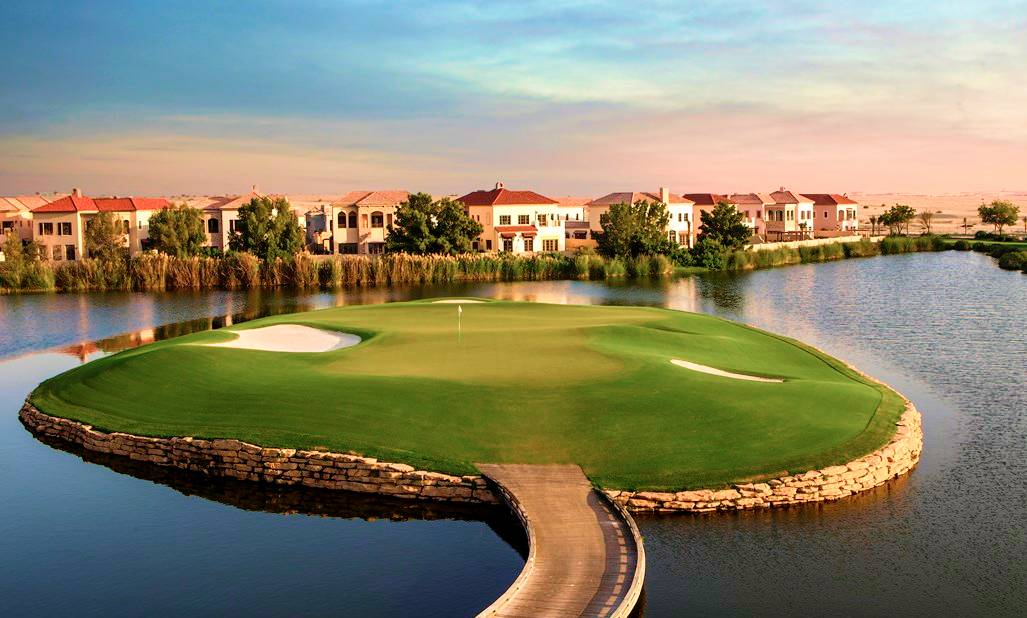Island Green, Jumeirah Golf Estates (Earth Course), Dubai, United Arab Emirates