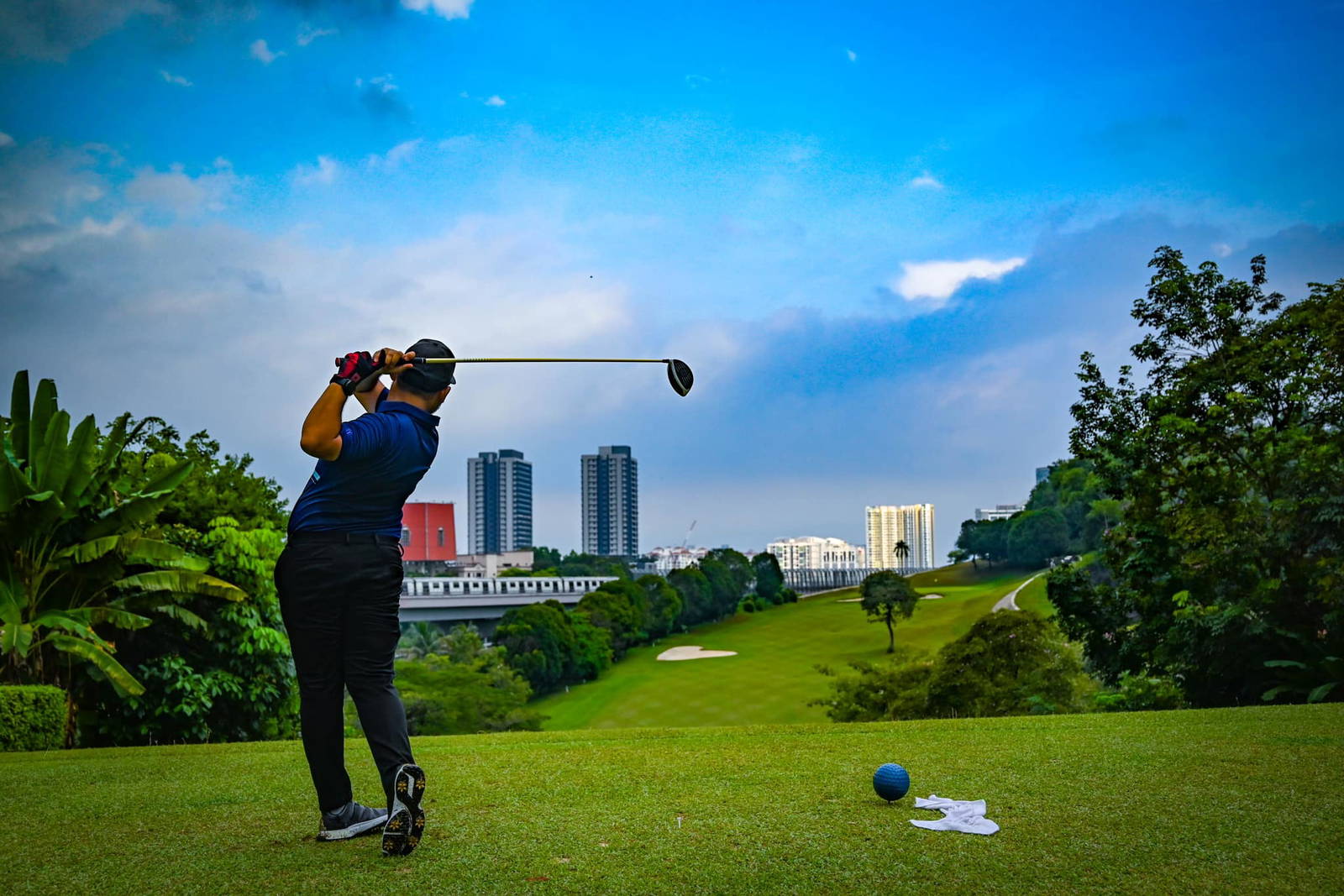 Tee Box, Kelab Golf Perkhidmatan Awam, Kuala Lumpur, Malaysia