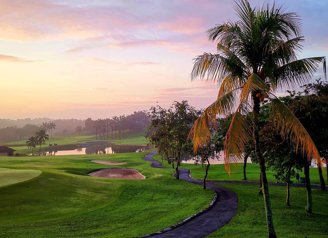 Fairway, Bunker, Kelab Rahman Putra Malaysia, Kuala Lumpur, Malaysia