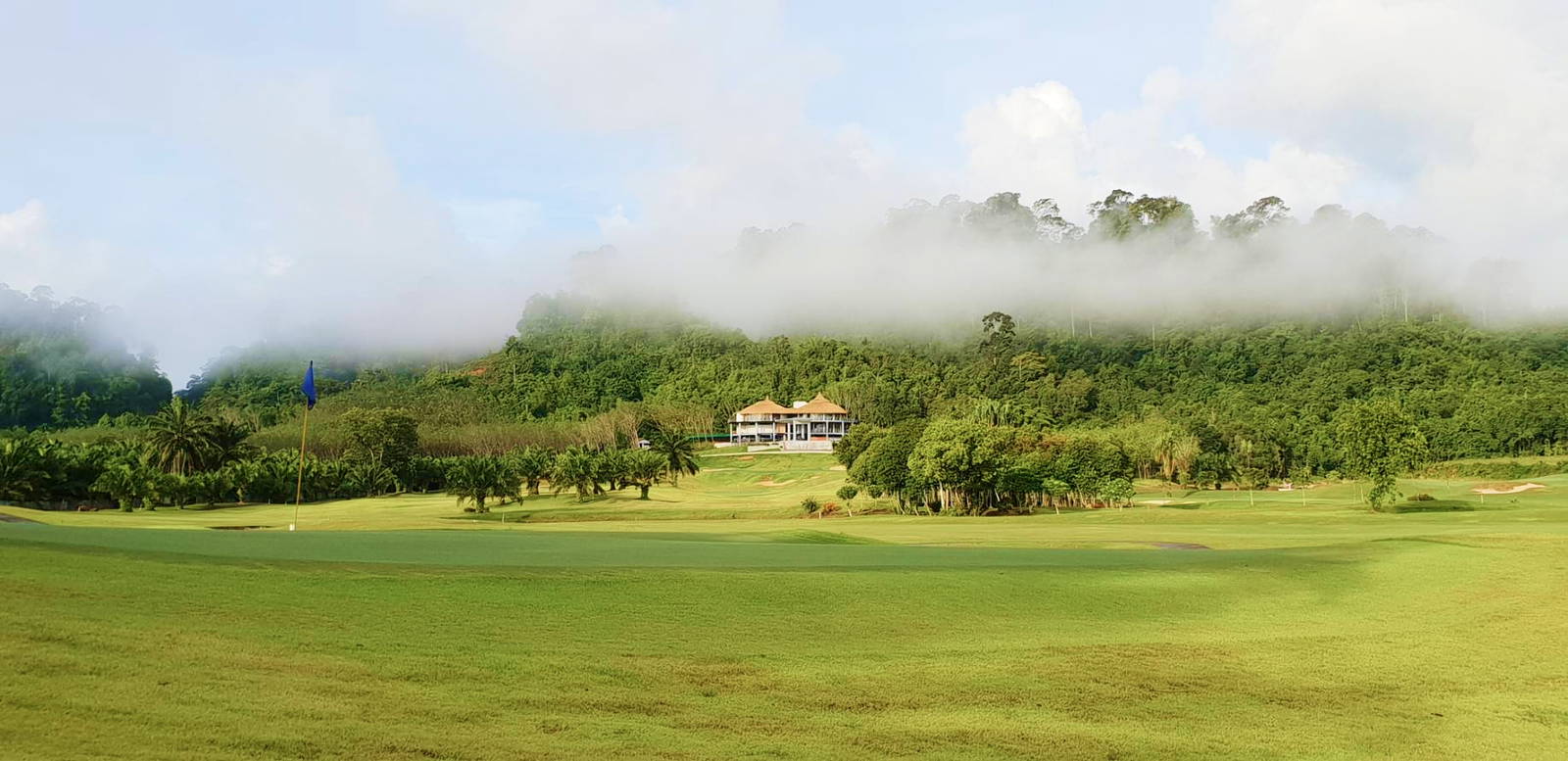 Green, Kirinara Golf Course, Khao Lak, Thailand