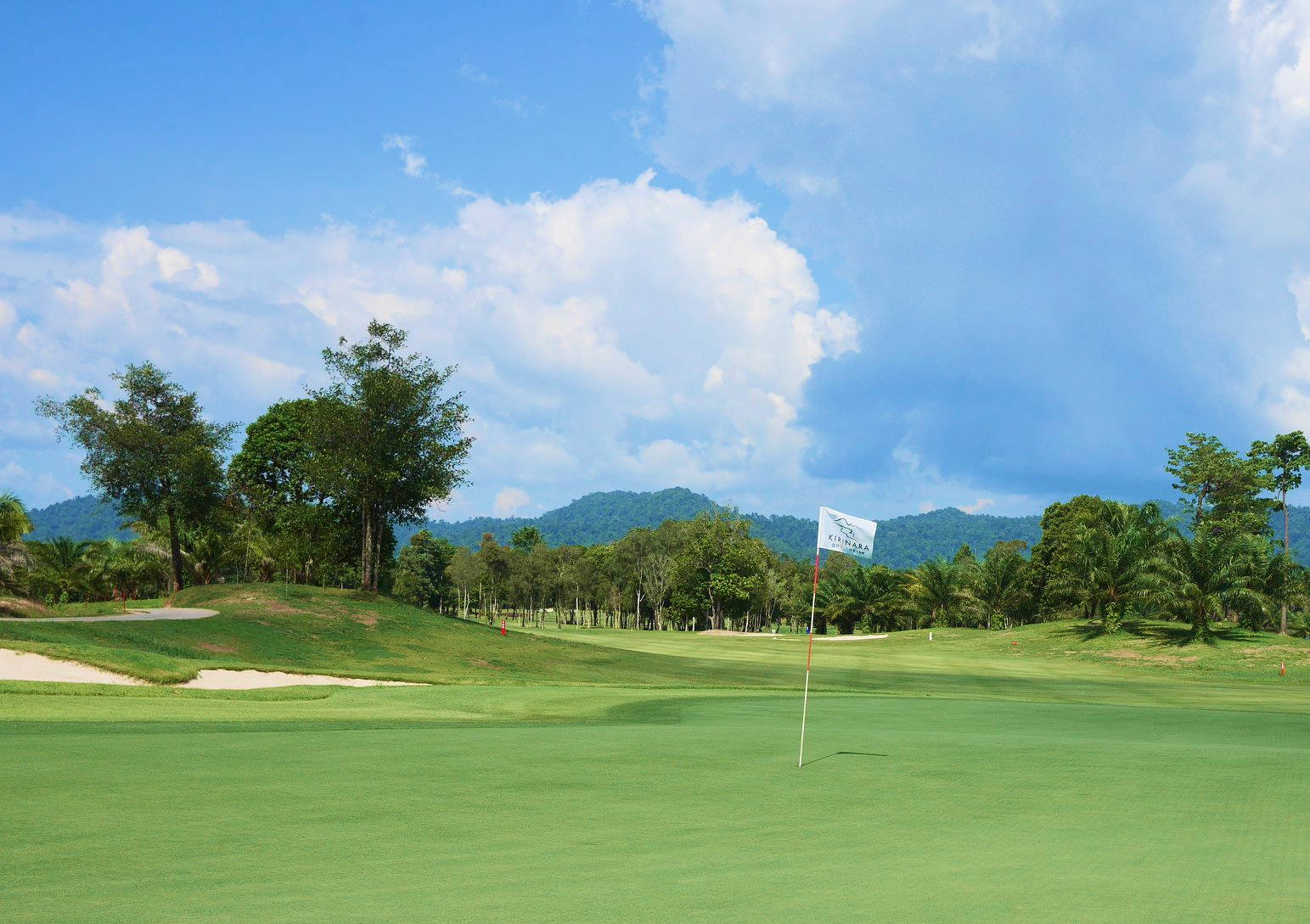 Green, Kirinara Golf Course, Khao Lak, Thailand
