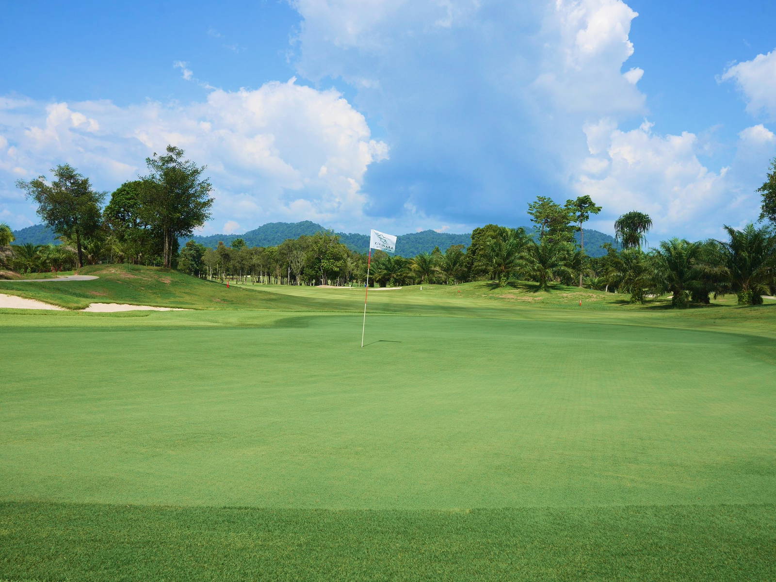 Green, Kirinara Golf Course, Khao Lak, Thailand