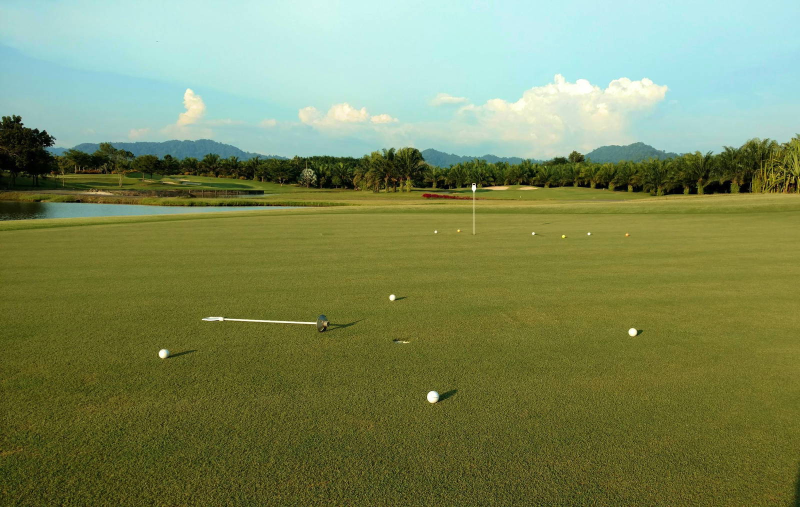 Practice Green, Kirinara Golf Course, Khao Lak, Thailand