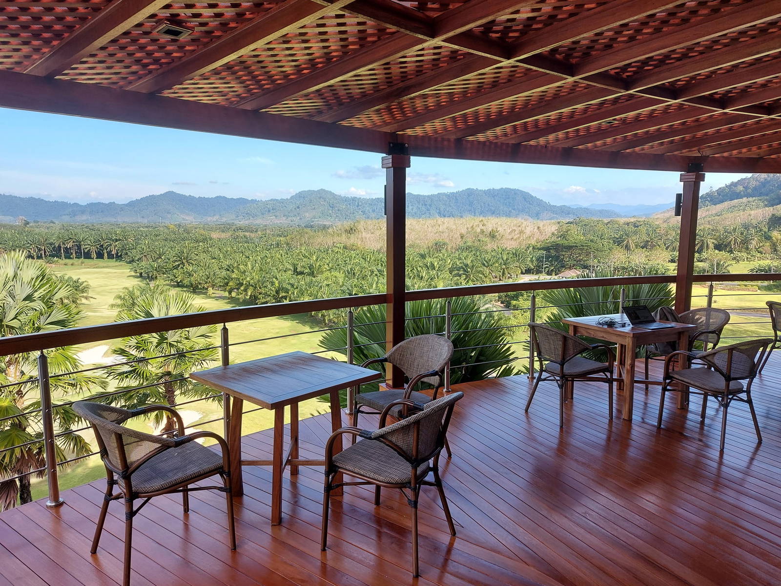 Terrace, Kirinara Golf Course, Khao Lak, Thailand