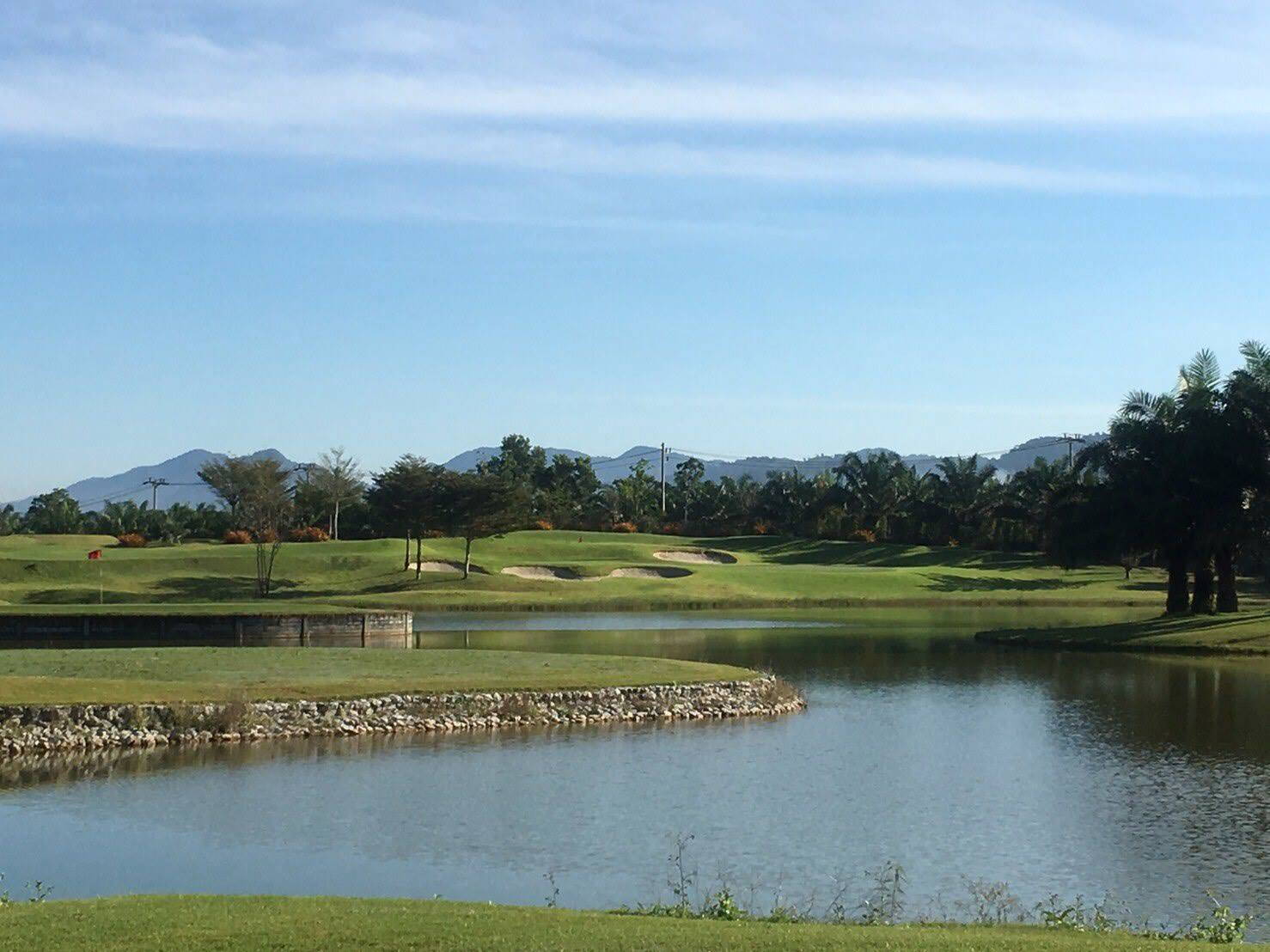 Water Hazard, Kirinara Golf Course, Khao Lak, Thailand