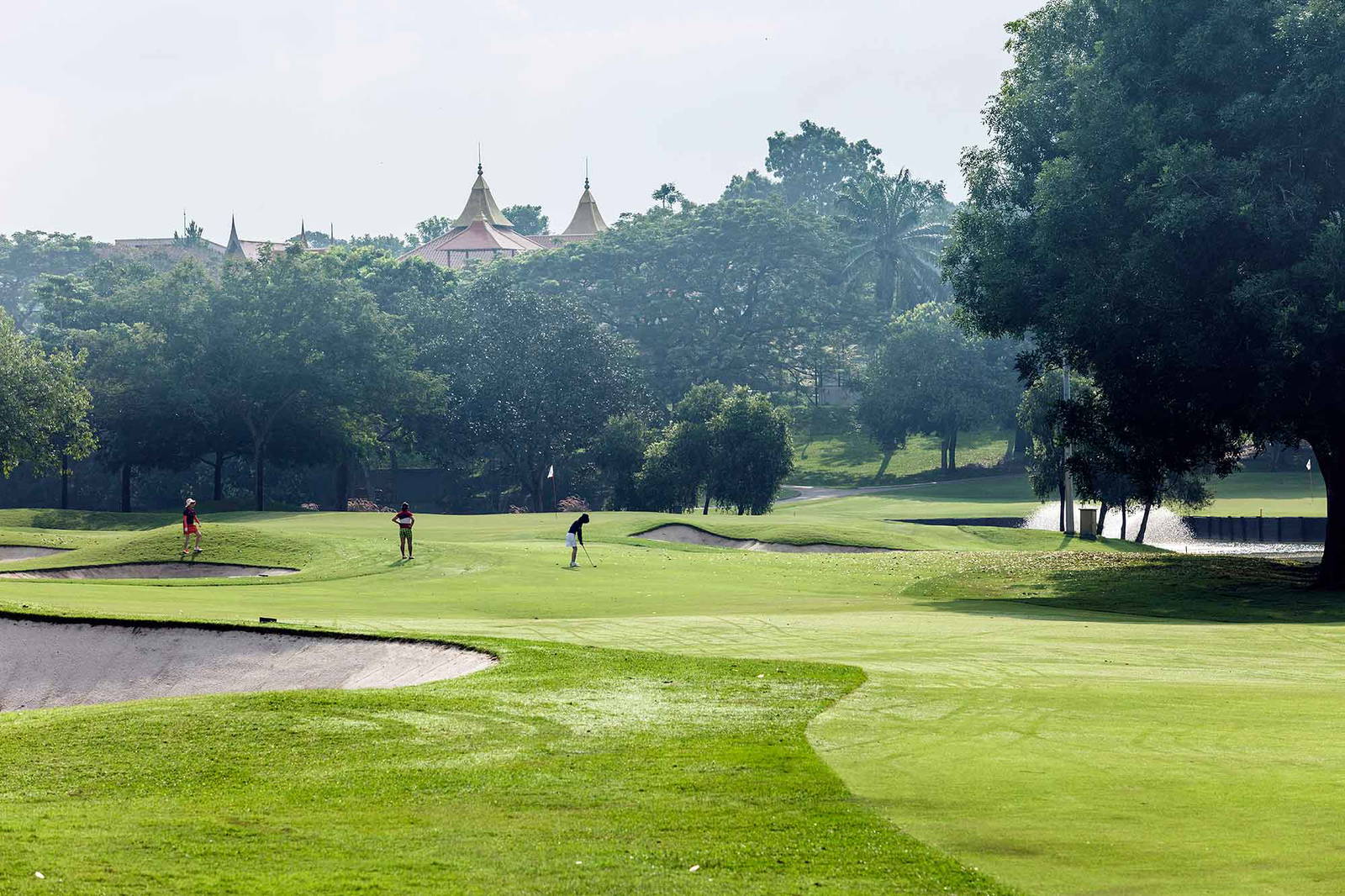 Approach, Kota Permai Golf & Country Club, Kuala Lumpur, Malaysia