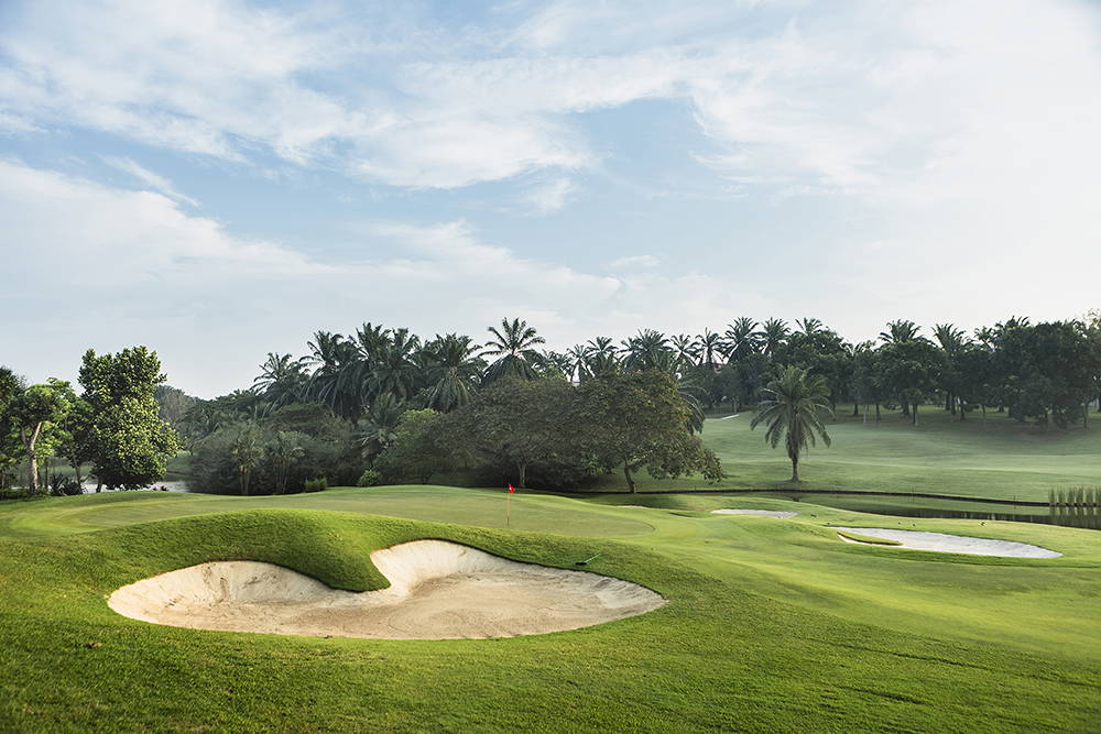 Green, Bunker, Kota Permai Golf & Country Club, Kuala Lumpur, Malaysia
