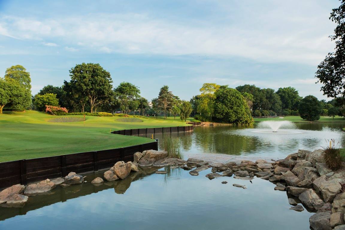 Water Hazard, Kota Permai Golf & Country Club, Kuala Lumpur, Malaysia