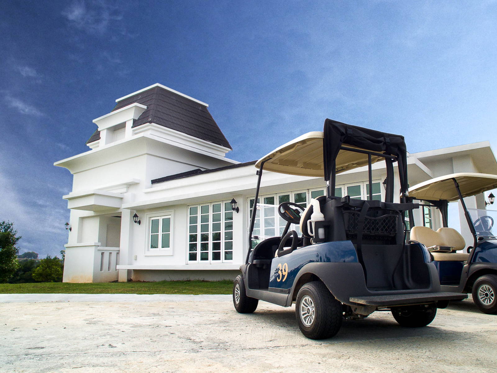 Cart, Halfway Hut, Kota Seriemas Golf & Country Club, Kuala Lumpur, Malaysia