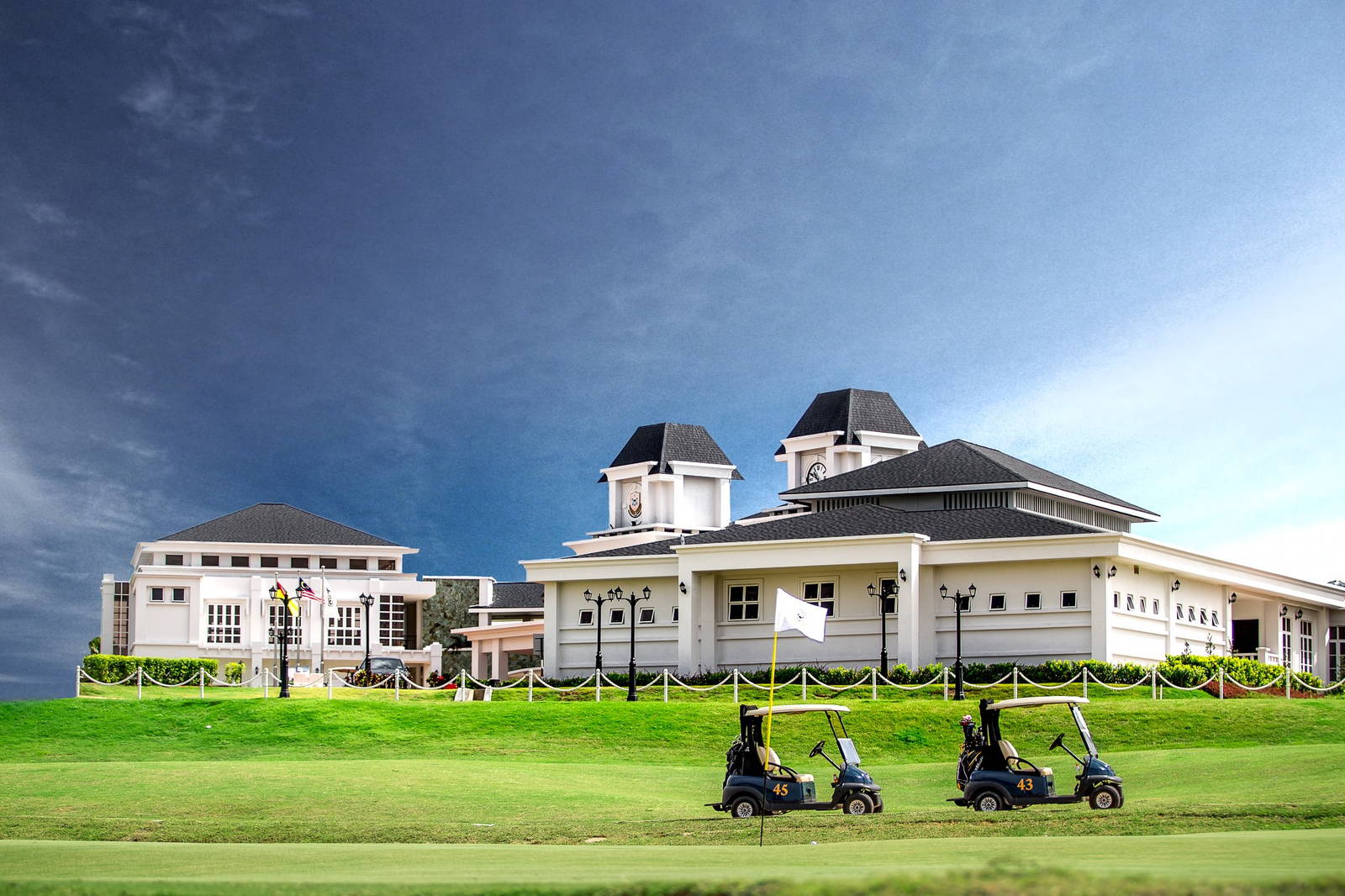 Green, Clubhouse, Kota Seriemas Golf & Country Club, Kuala Lumpur, Malaysia