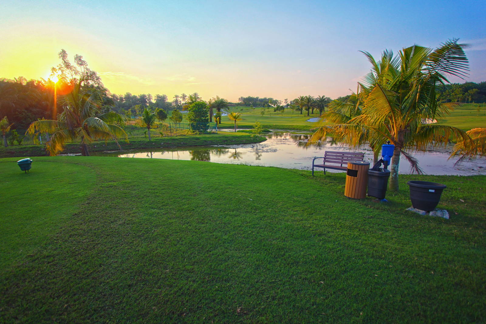 Tee Box, Kota Seriemas Golf & Country Club, Kuala Lumpur, Malaysia