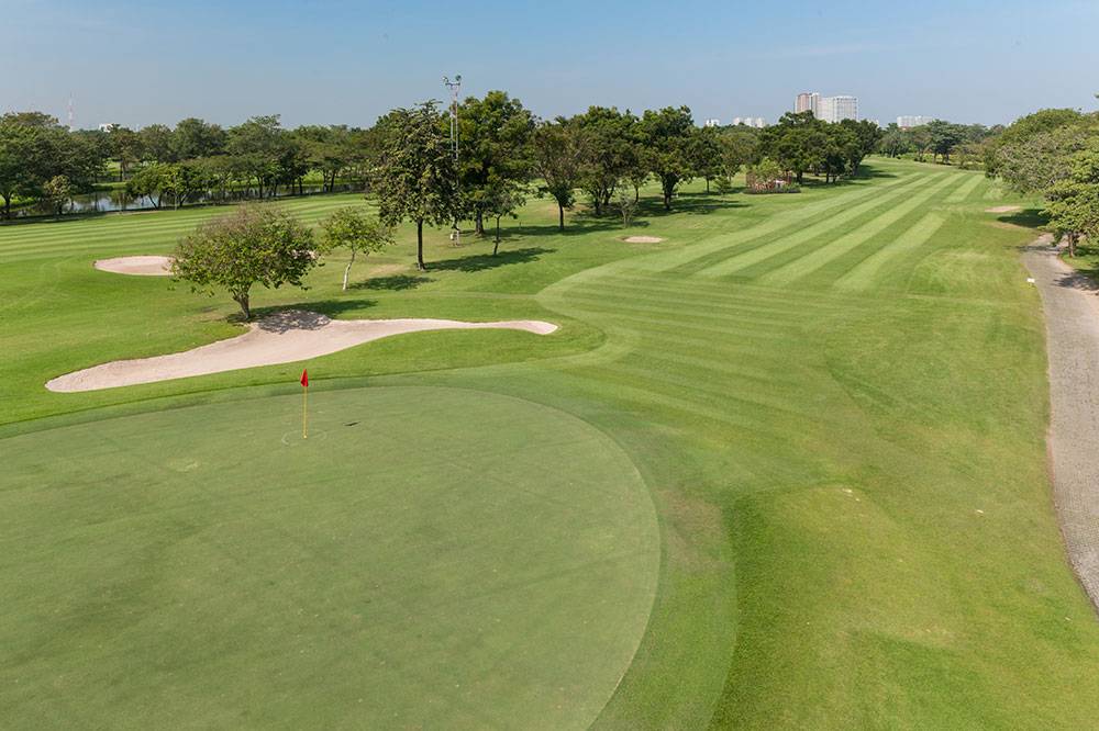 Green, Krungthep Kreetha Golf Course, Bangkok, Thailand