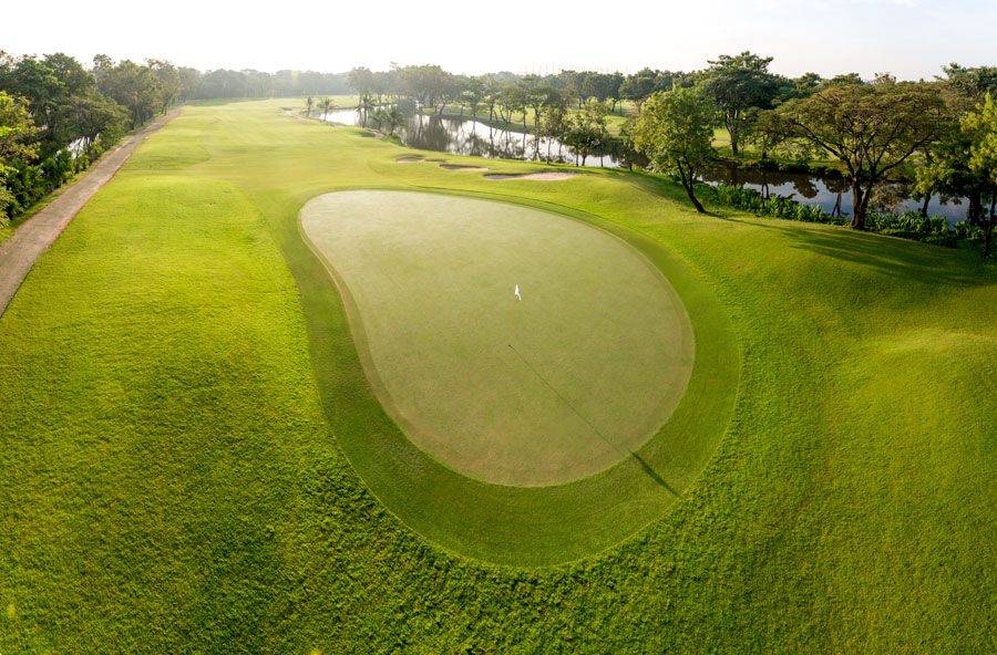 Green, Krungthep Kreetha Golf Course, Bangkok, Thailand