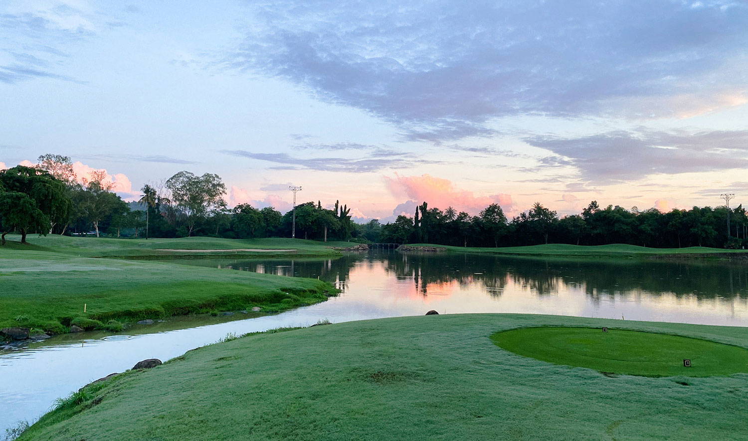 Tee Box, Laem Chabang International Country Club, Pattaya, Thailand
