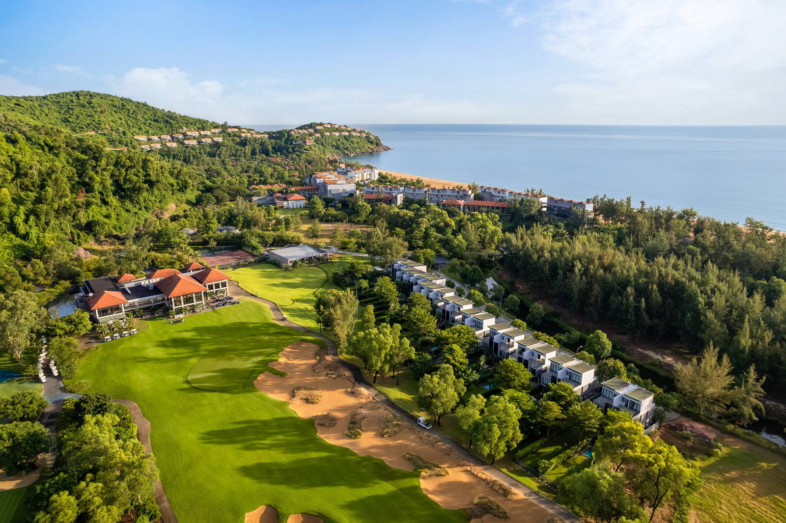 Aerial View, Laguna Golf Lang Co, Da Nang / Hoi An, Vietnam